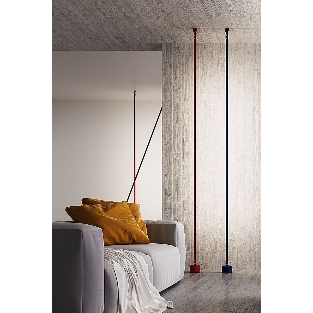 Vorenk Fabric Floor Lamp