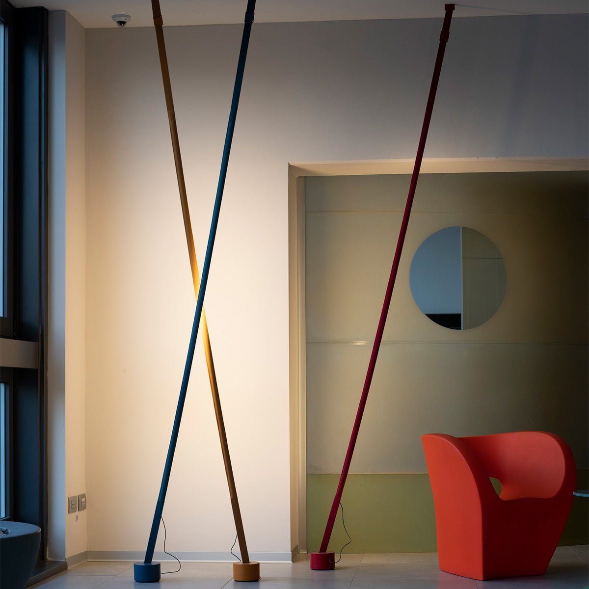 Vorenk Fabric Floor Lamp