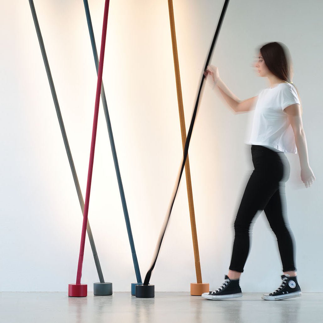 Vorenk Fabric Floor Lamp