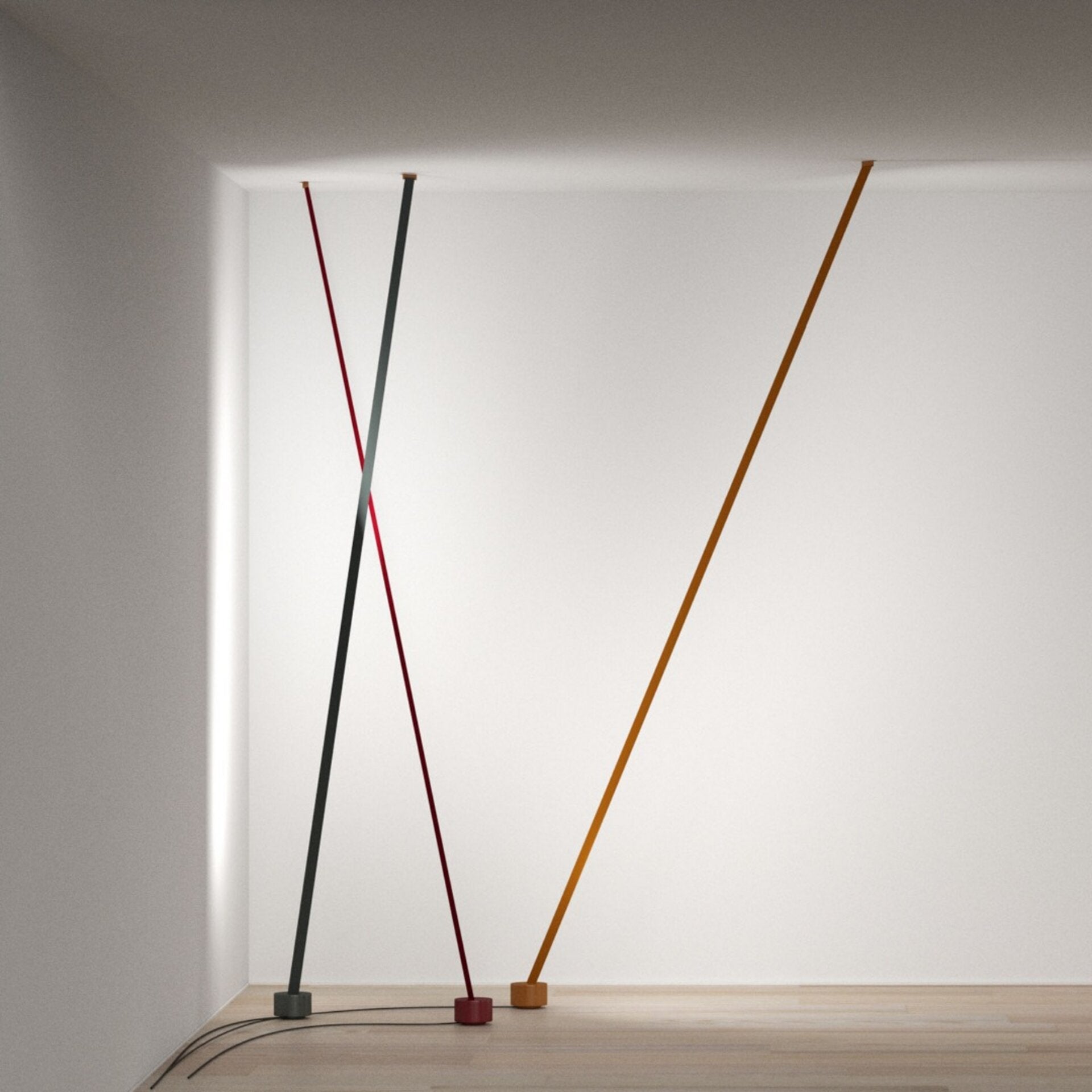 Vorenk Fabric Floor Lamp