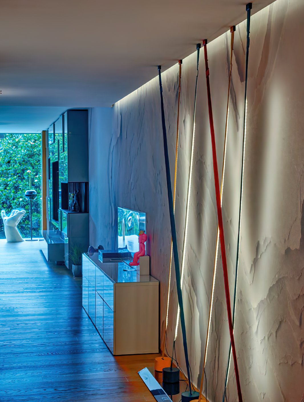 Vorenk Fabric Floor Lamp