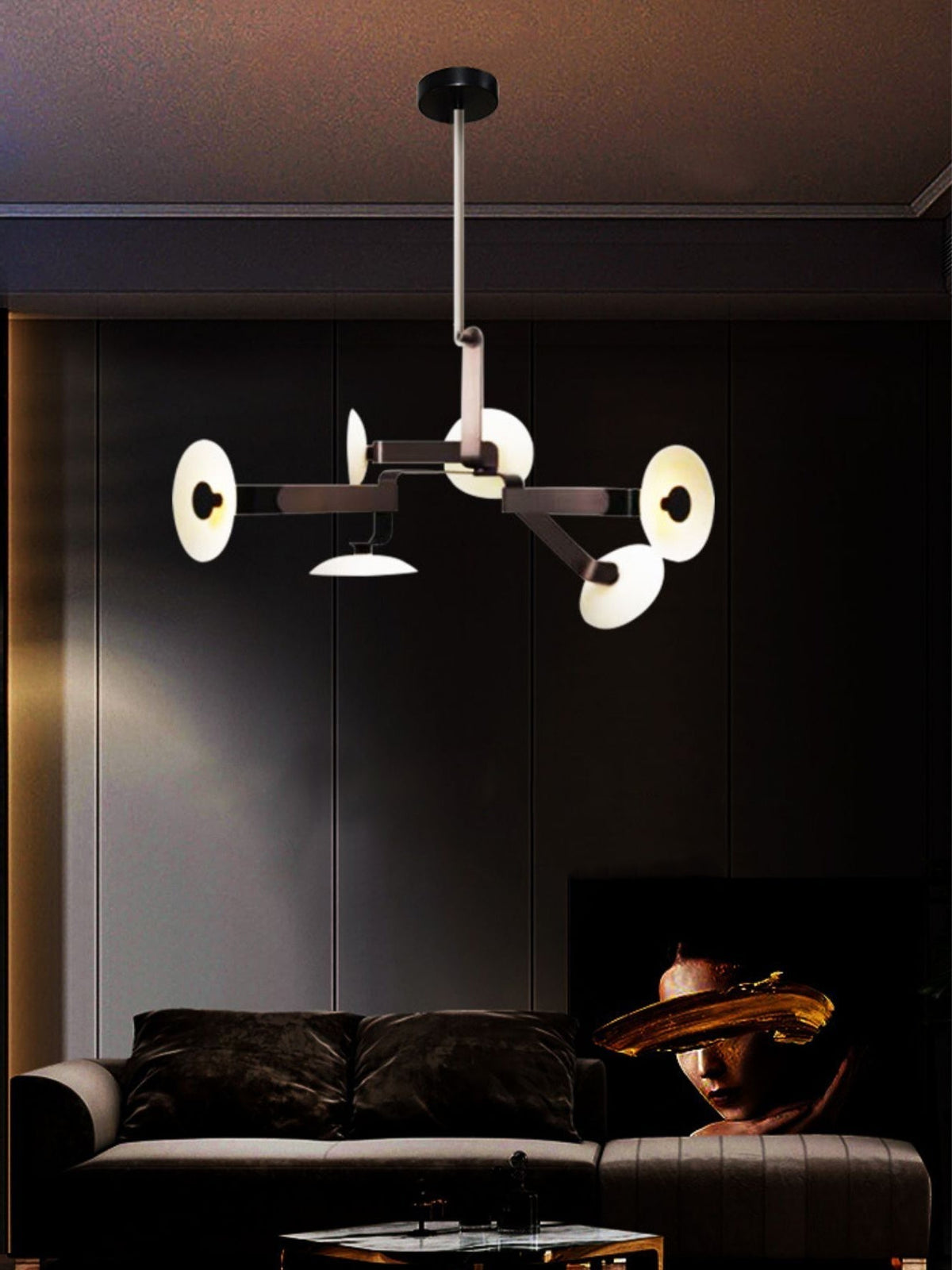 Veluira Brown Chandelier