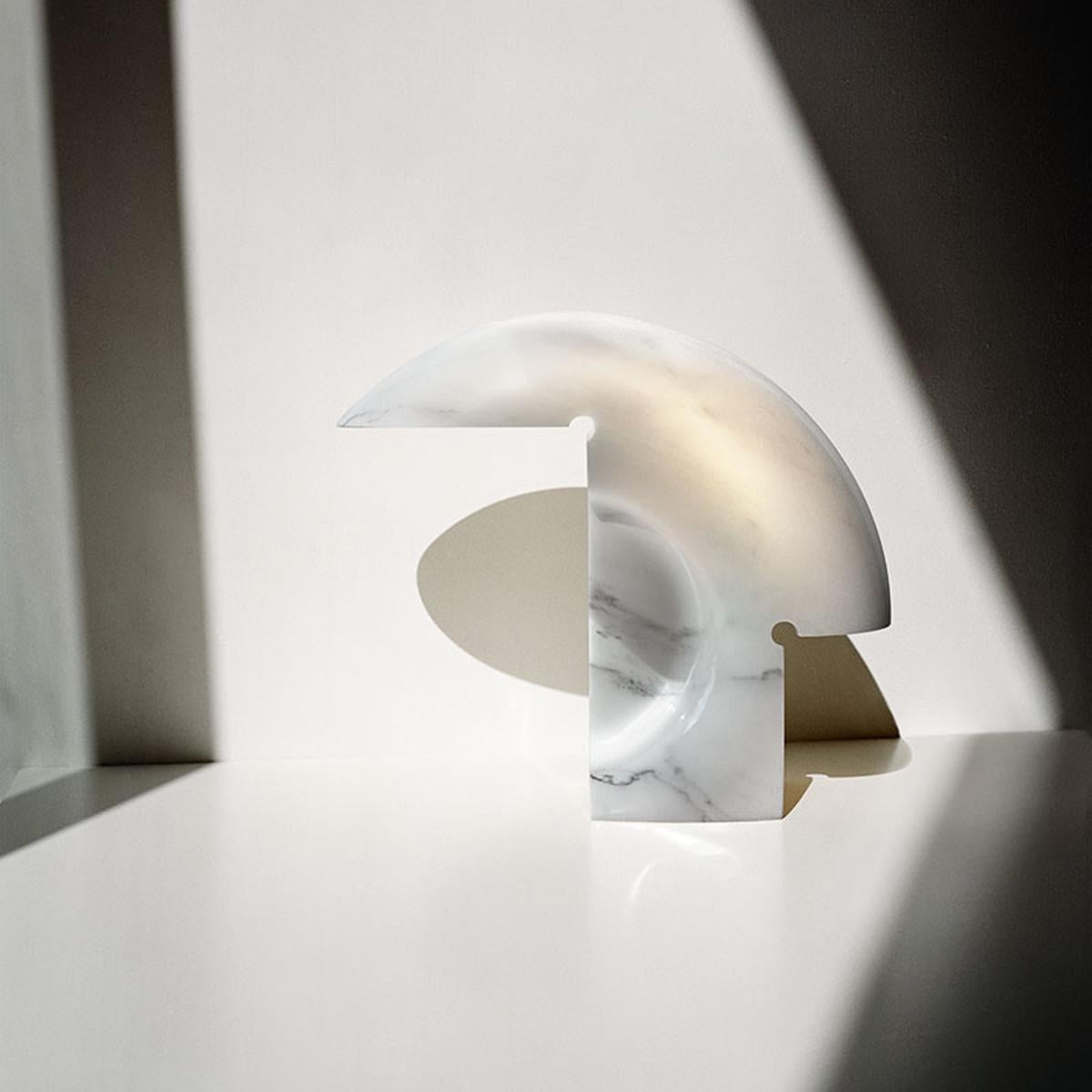 Emmy Modern Marble Table Lamp