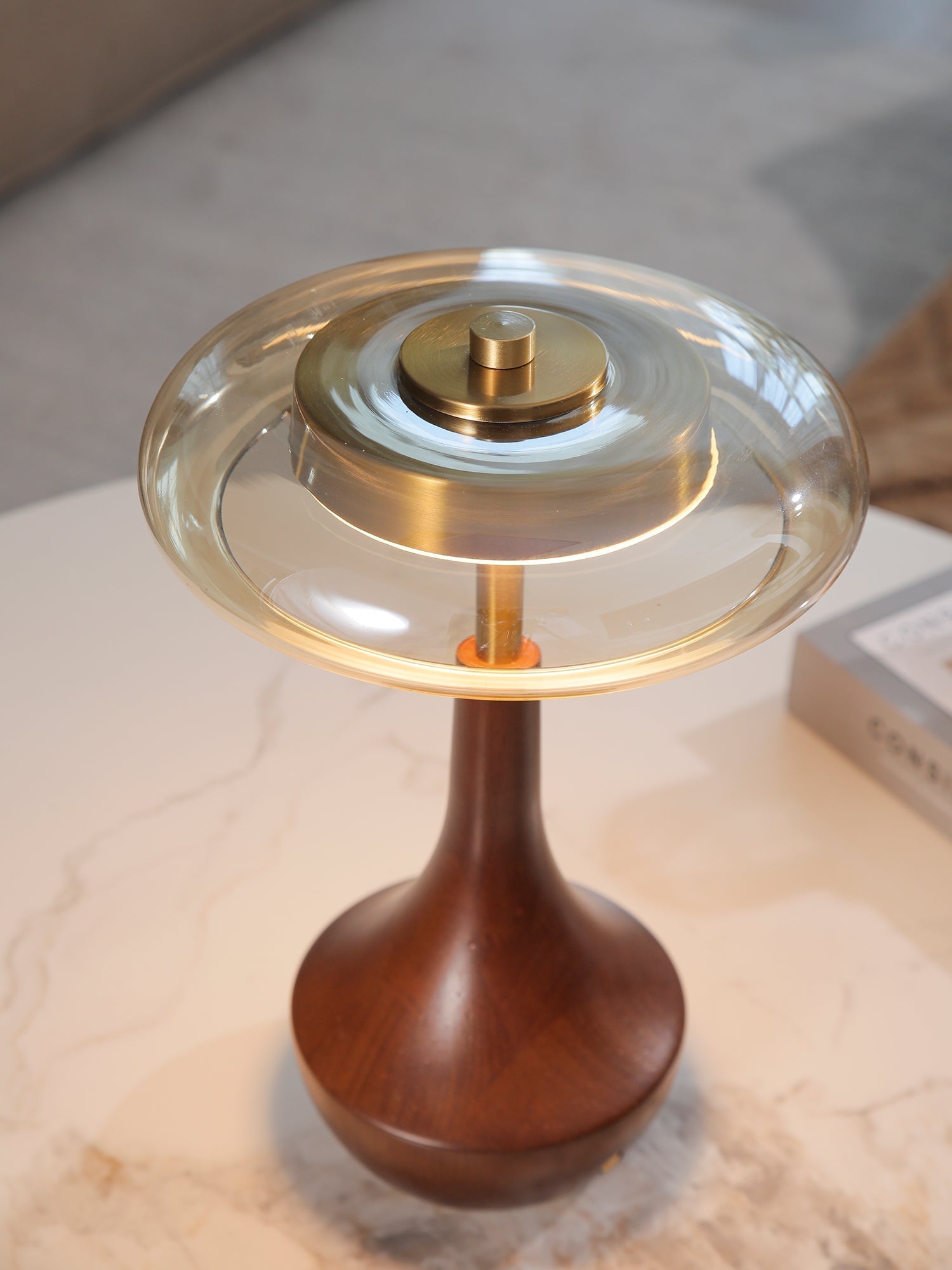 Orlan Wooden Vintage Table Lamp