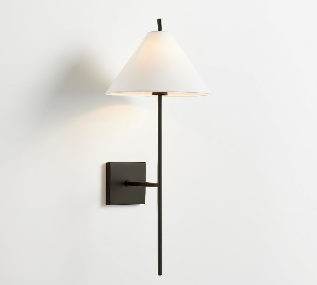 Teld Vintage Industrial Fabric Wall Light
