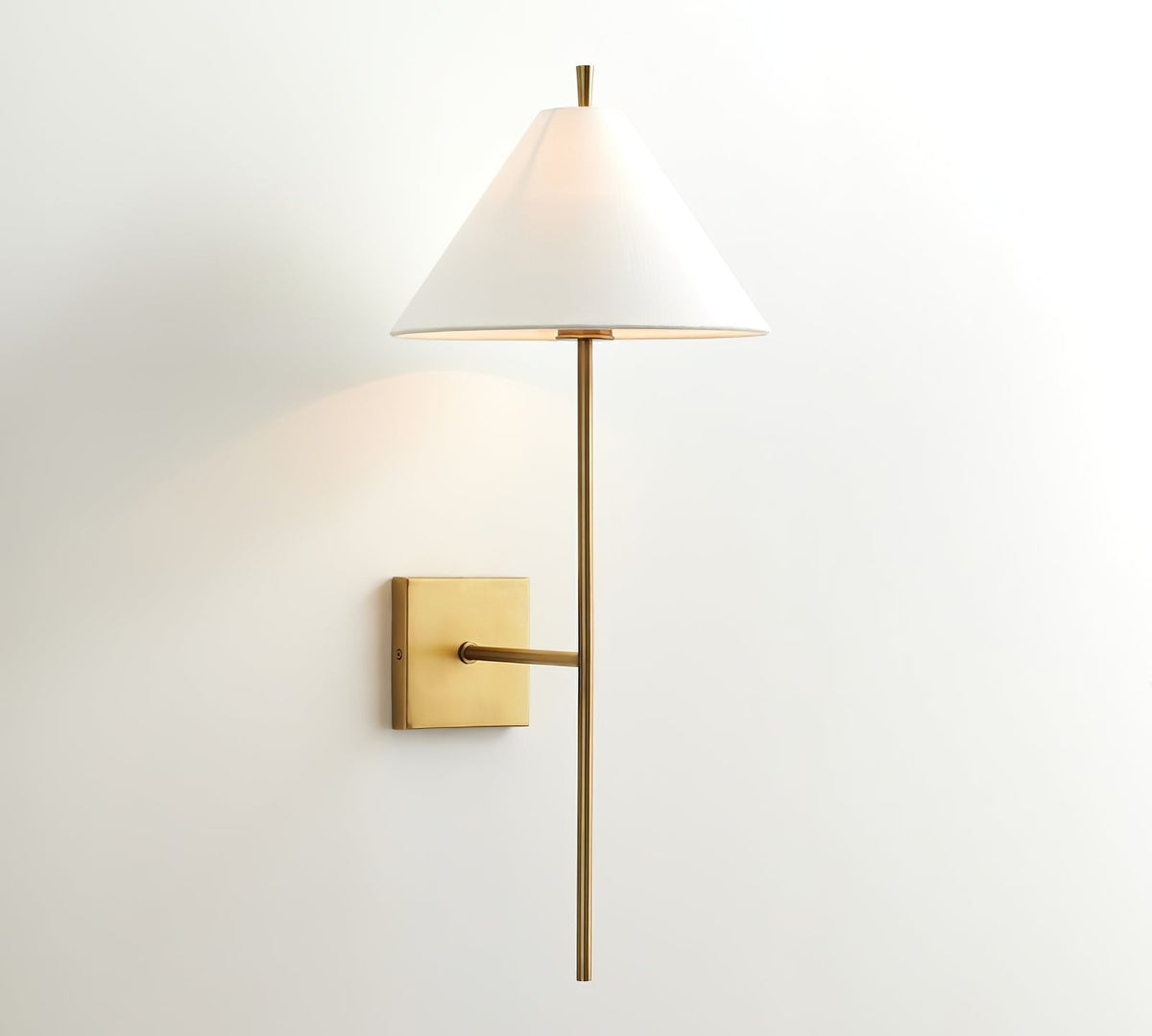 Teld Vintage Industrial Fabric Wall Light