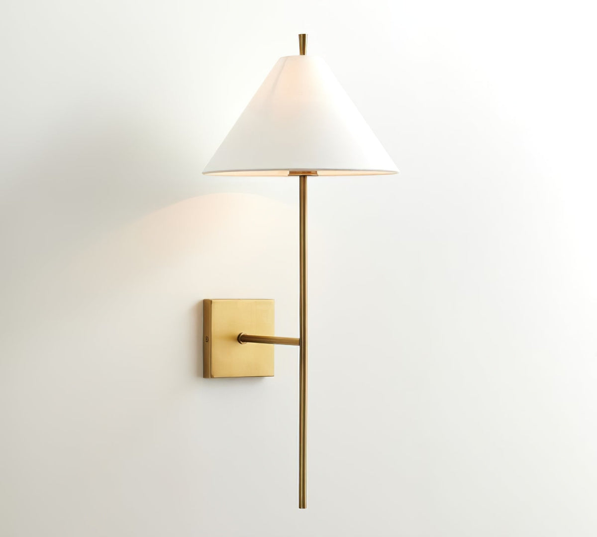 Teld Vintage Industrial Fabric Wall Light