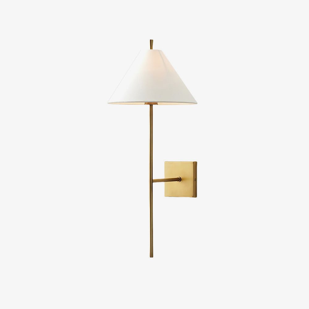 Teld Vintage Industrial Fabric Wall Light