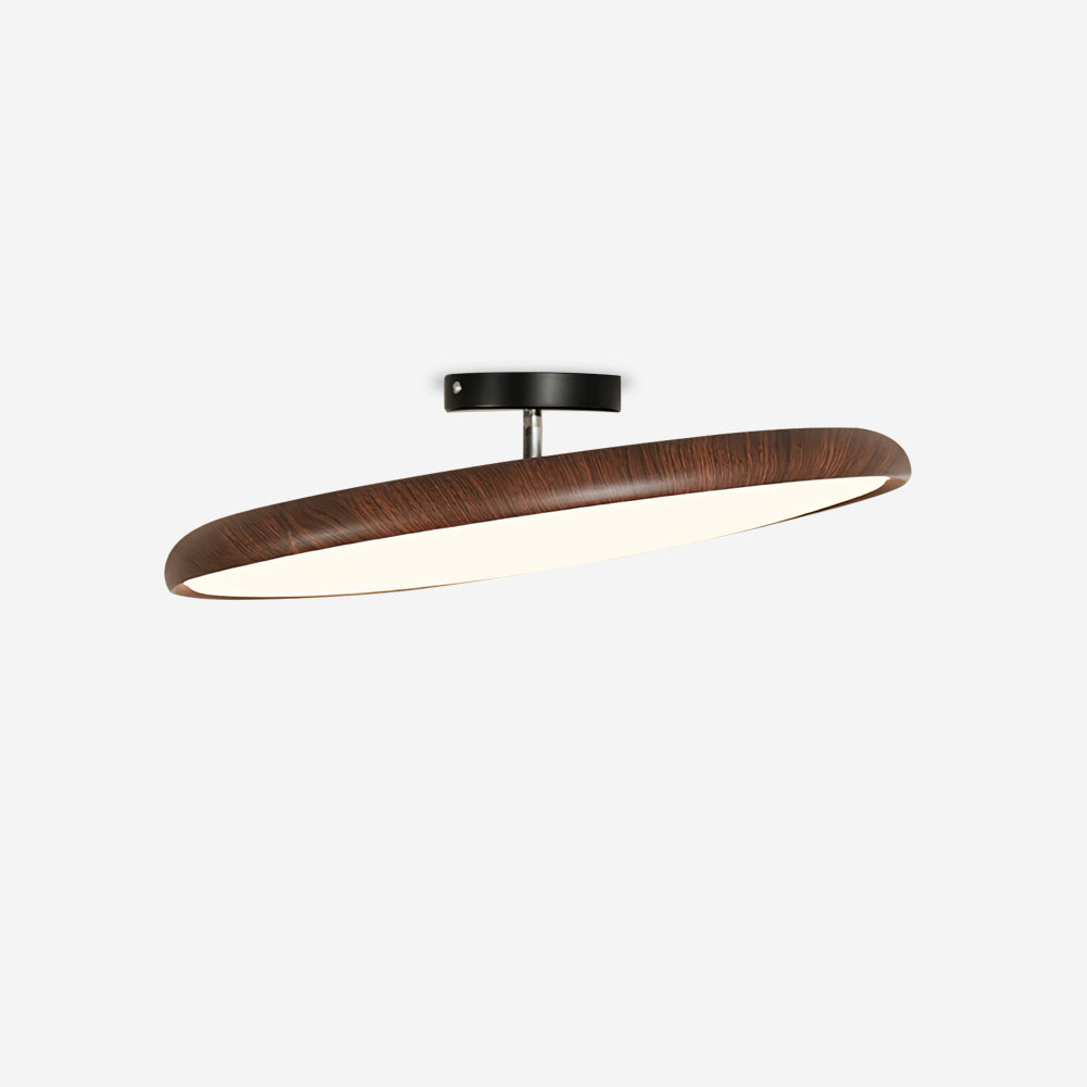 Cavelo Oval Semi-Flush Ceiling Light - Neutral Decor