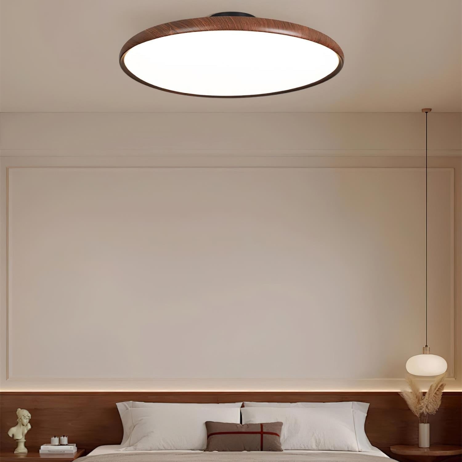 Cavelo Oval Semi-Flush Ceiling Light - Neutral Decor