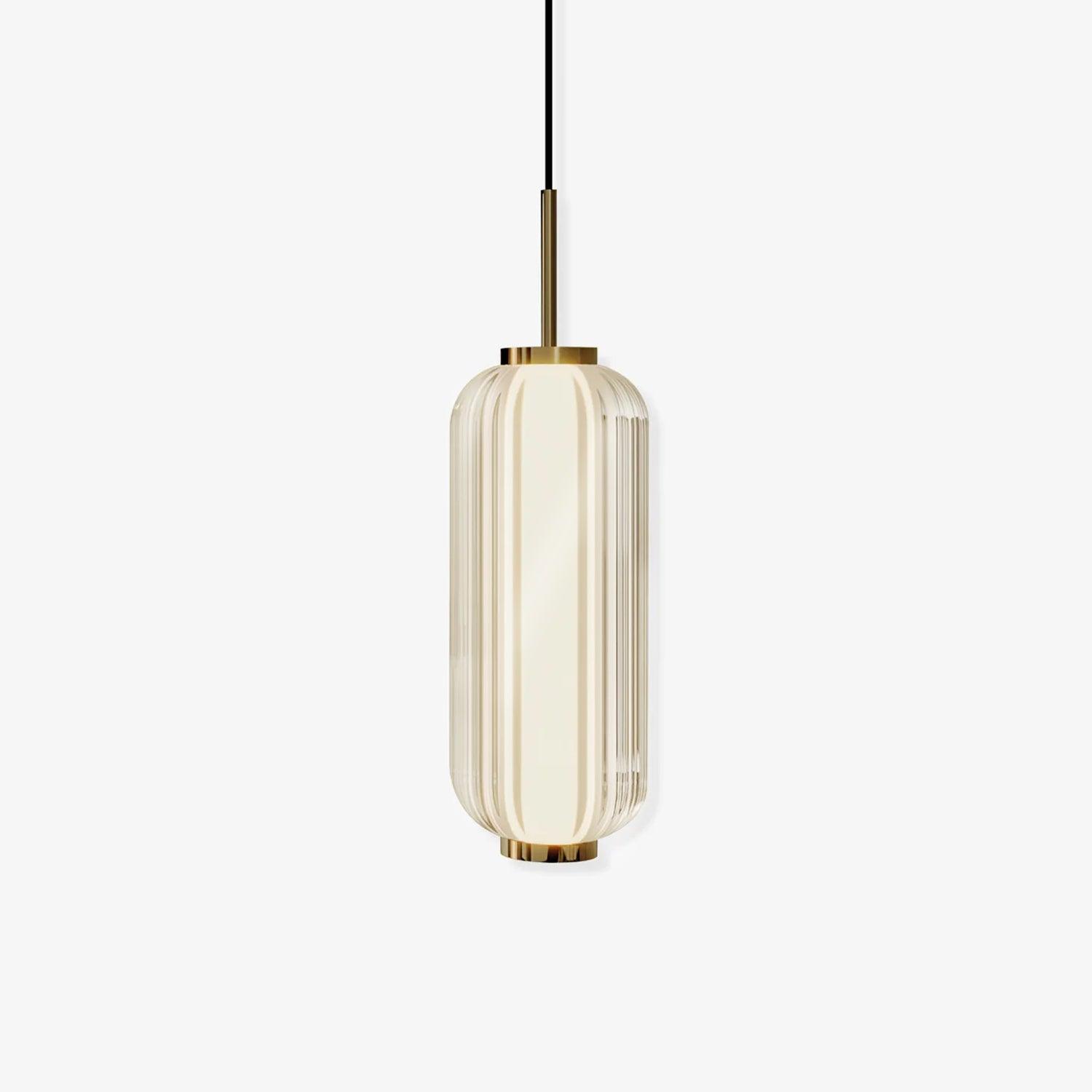 Cylindra Modern Glass Pendant Lamp