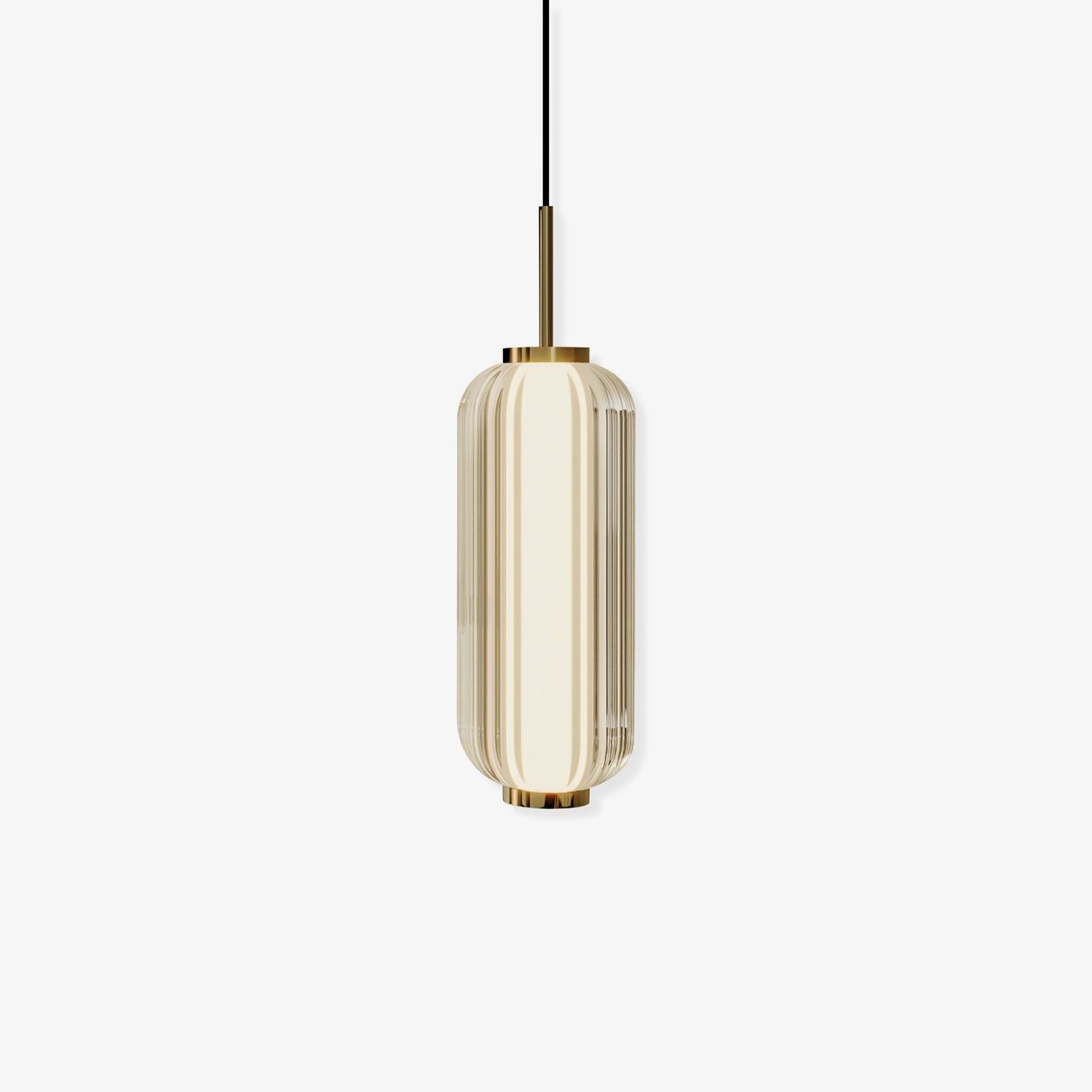 Cylindra Modern Glass Pendant Lamp
