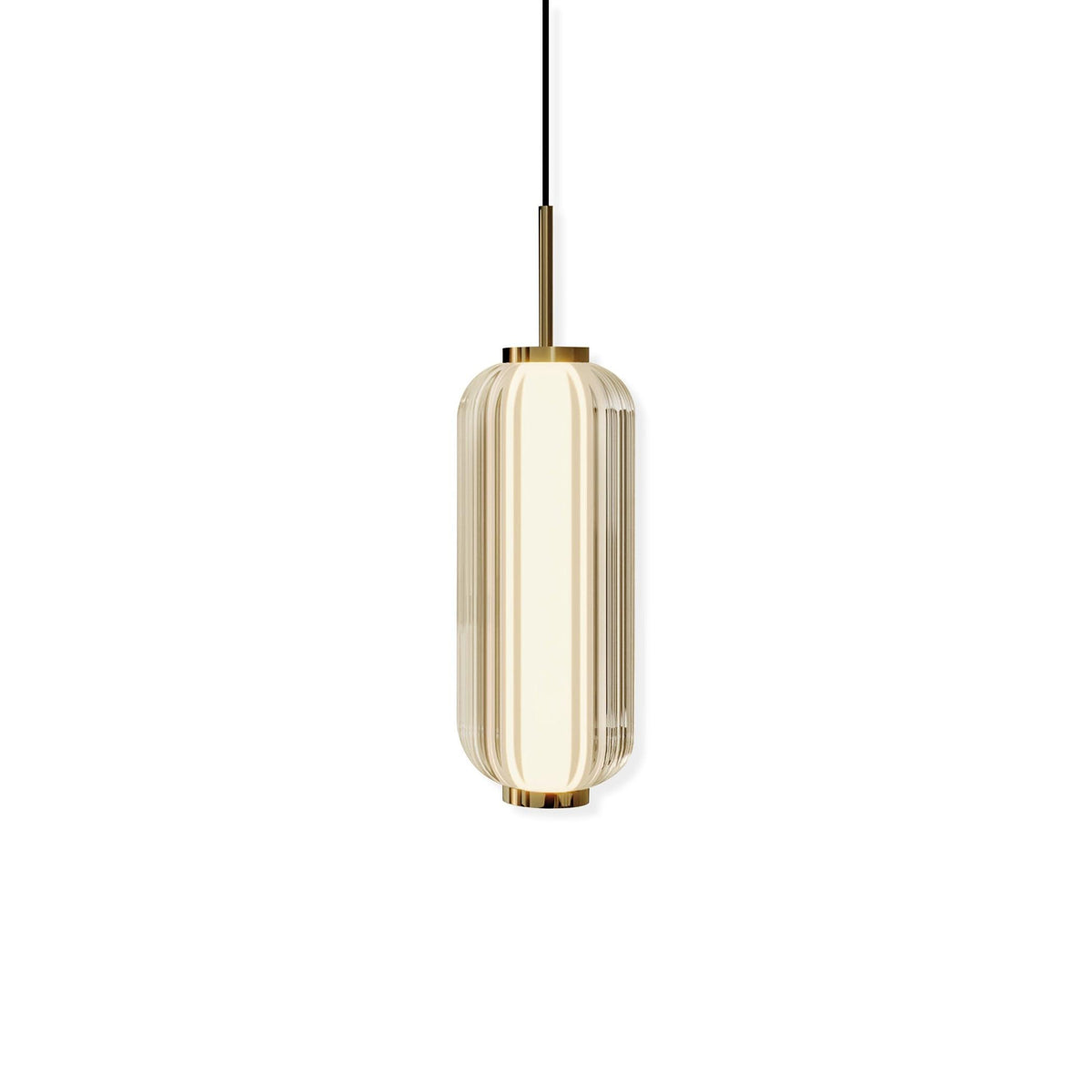 Cylindra Modern Glass Pendant Lamp