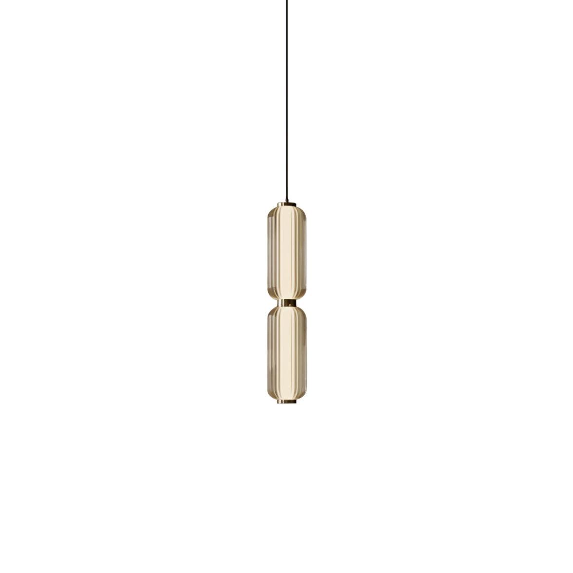 Cylindra Modern Glass Pendant Lamp