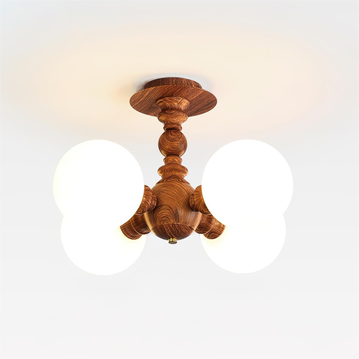 Elmora Vintage-Inspired Ceiling Lamp - Neutral Decor