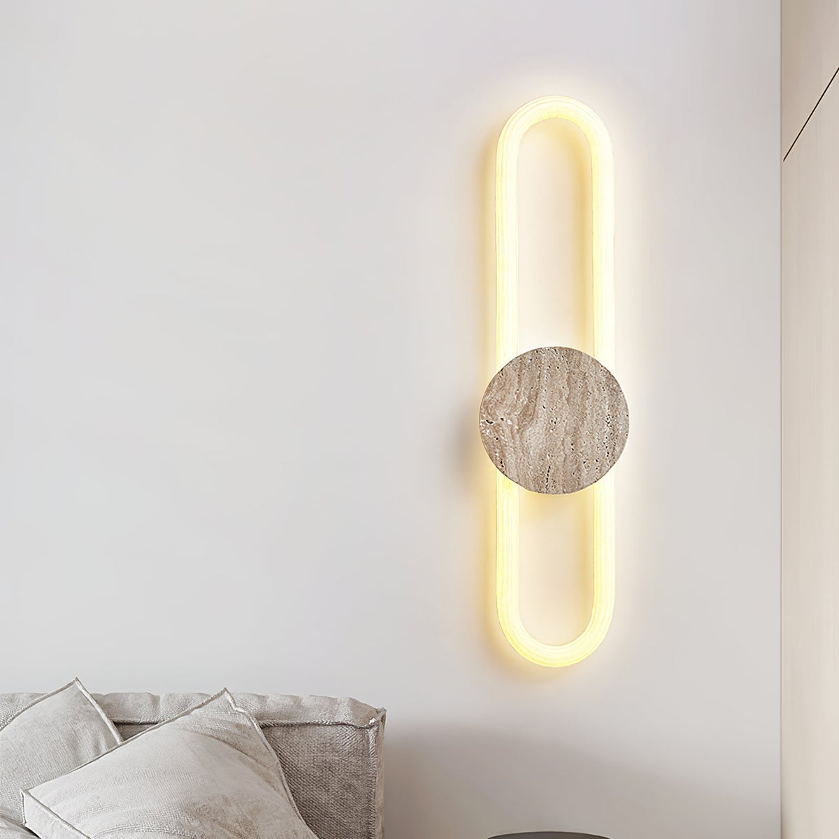 Mysolel Travertine Wall Light
