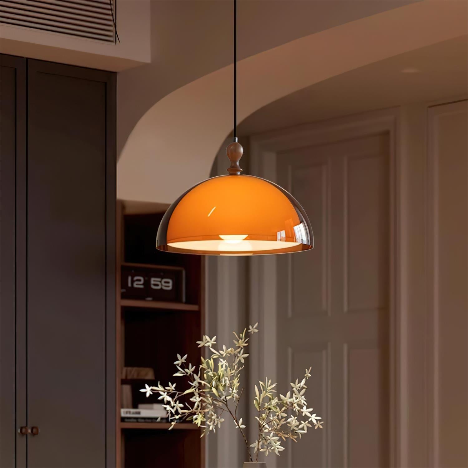 Maribel Swing Arm Pendant Lamp - Neutral Decor