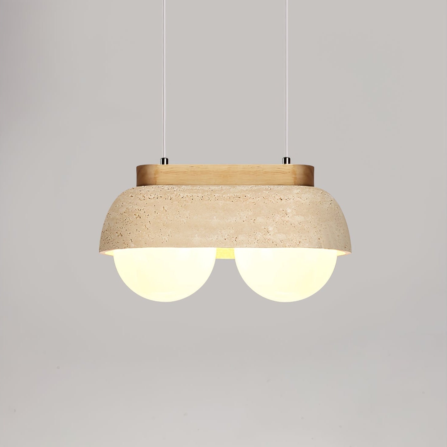 Yeln Travertine Pendant Light