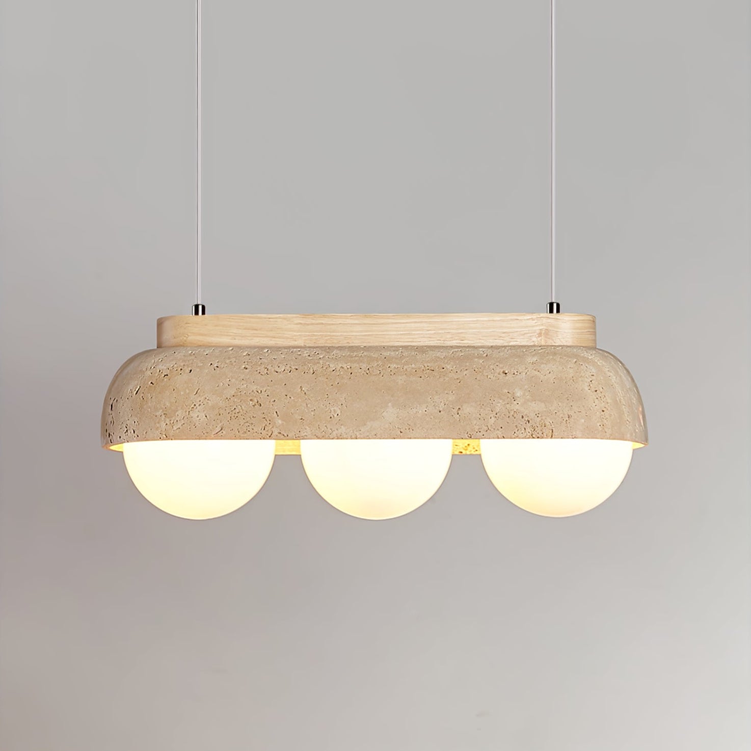 Yeln Travertine Pendant Light