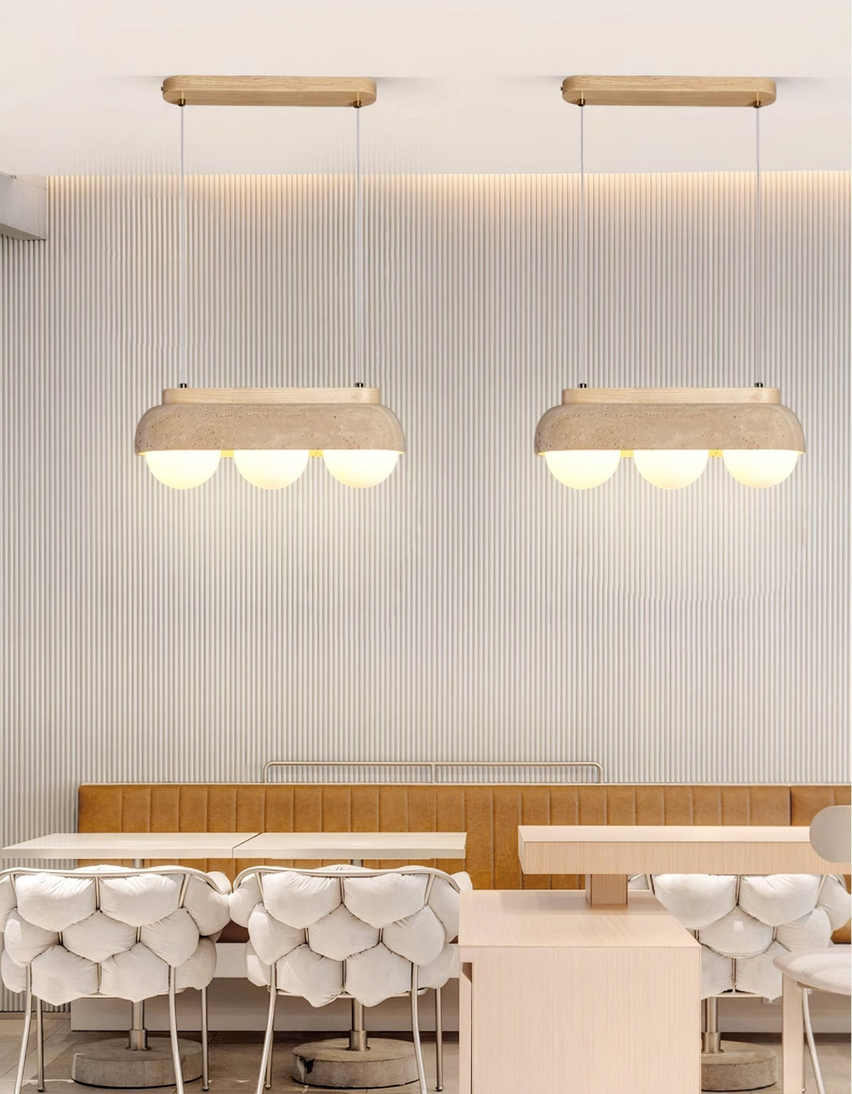 Yeln Travertine Pendant Light