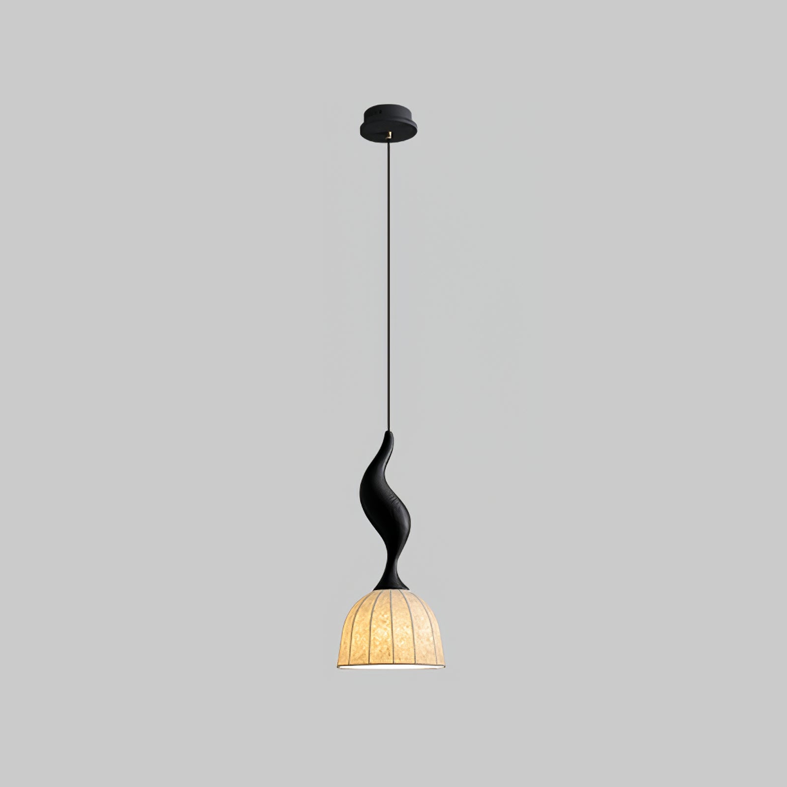 Colire Creativity Twisted Wood Pendant Light