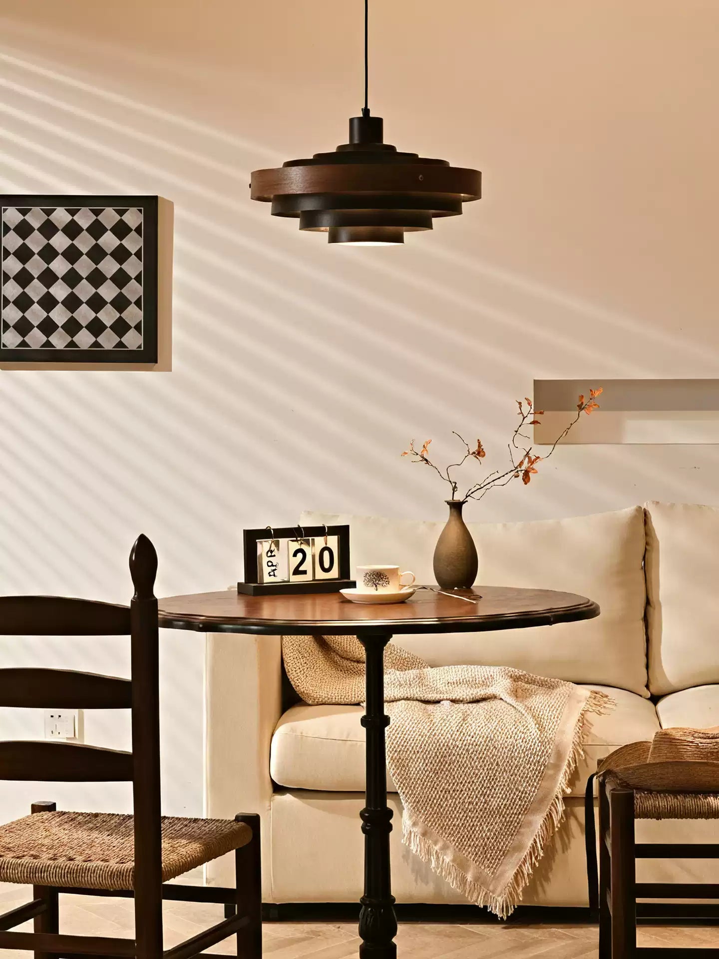 Wrengrove Wood Pendant Light