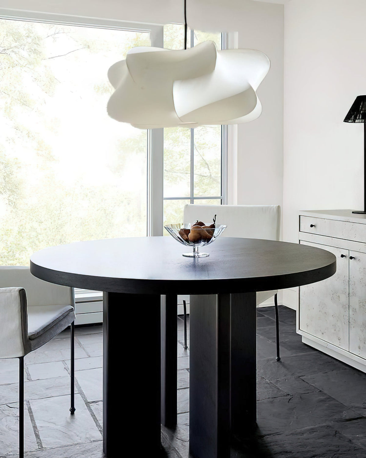 Bibi Cloudy Decorative Silk Pendant Swag Light