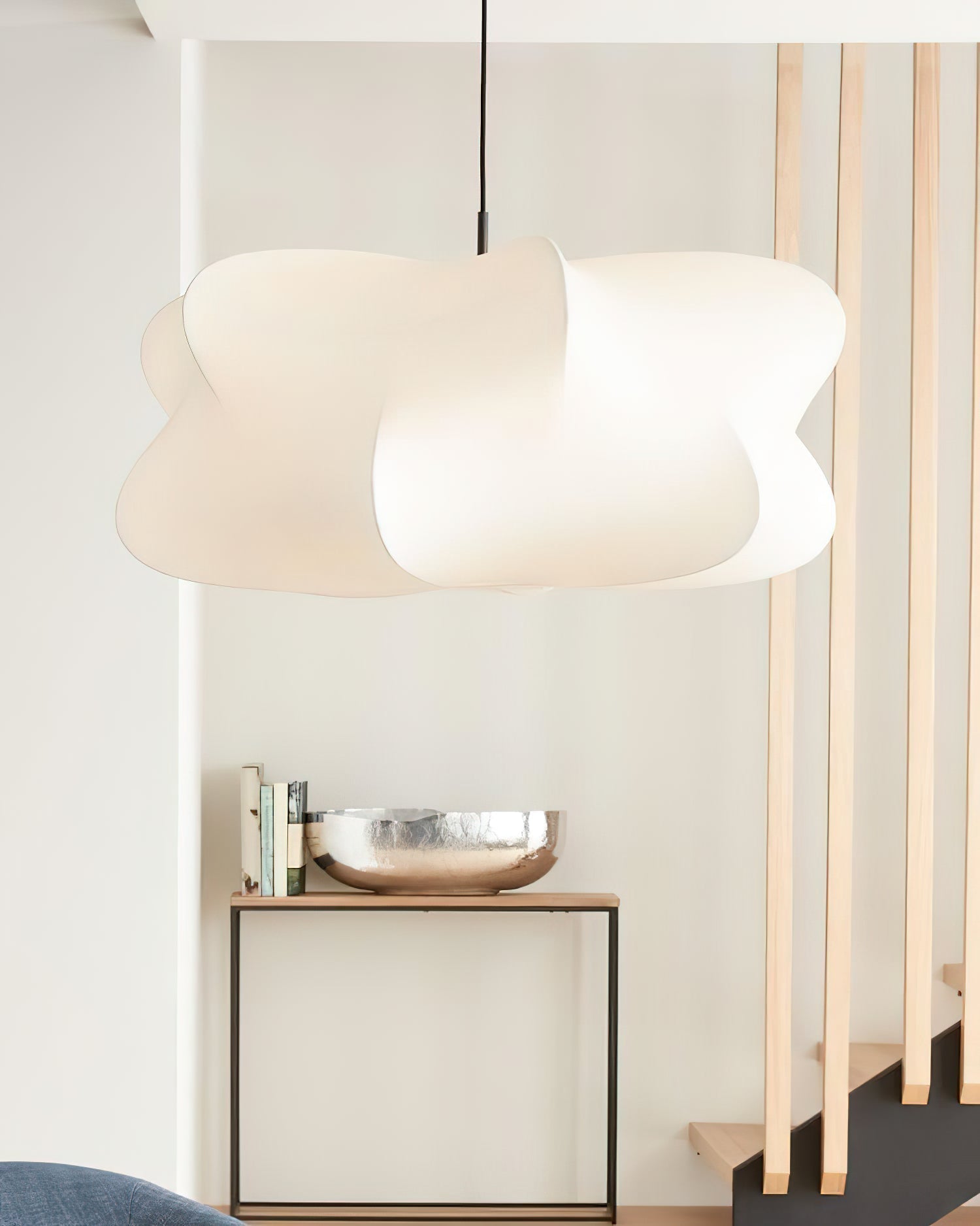 Bibi Cloudy Decorative Silk Pendant Swag Light
