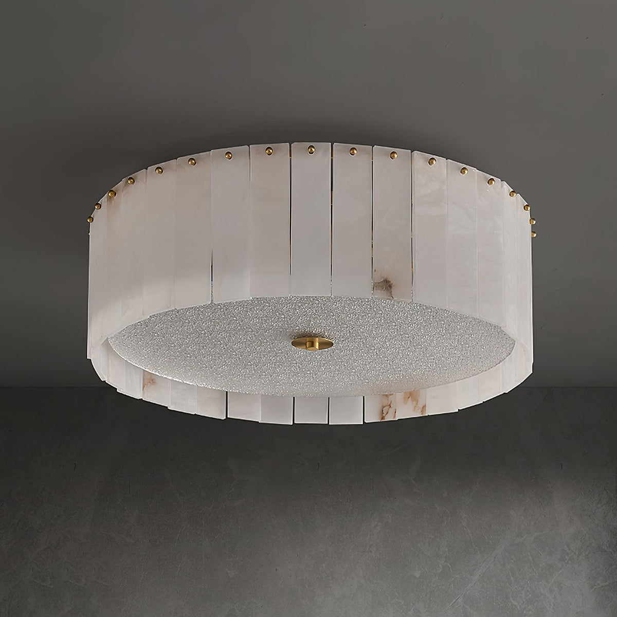 Elde Alabaster Ceiling Light