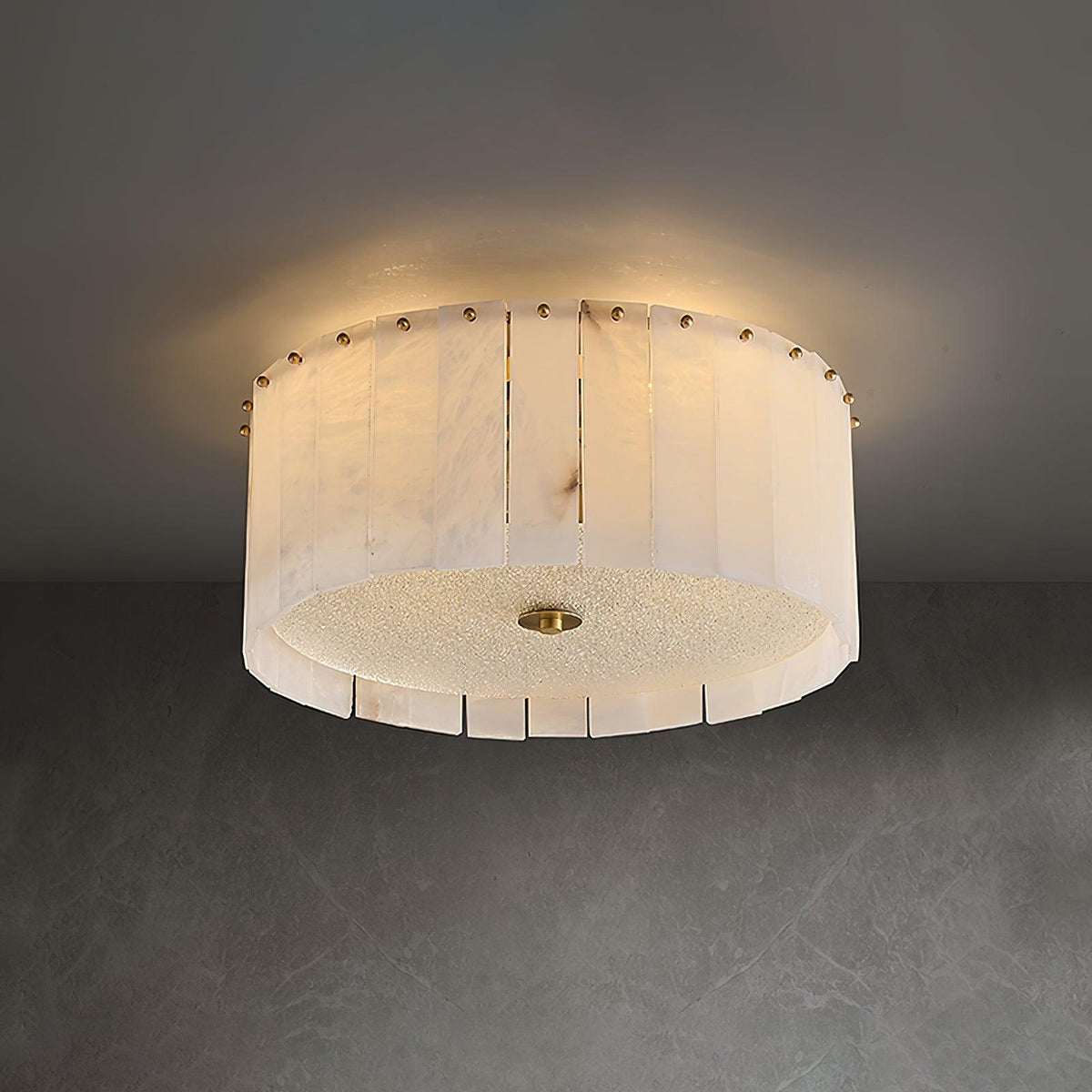 Elde Alabaster Ceiling Light