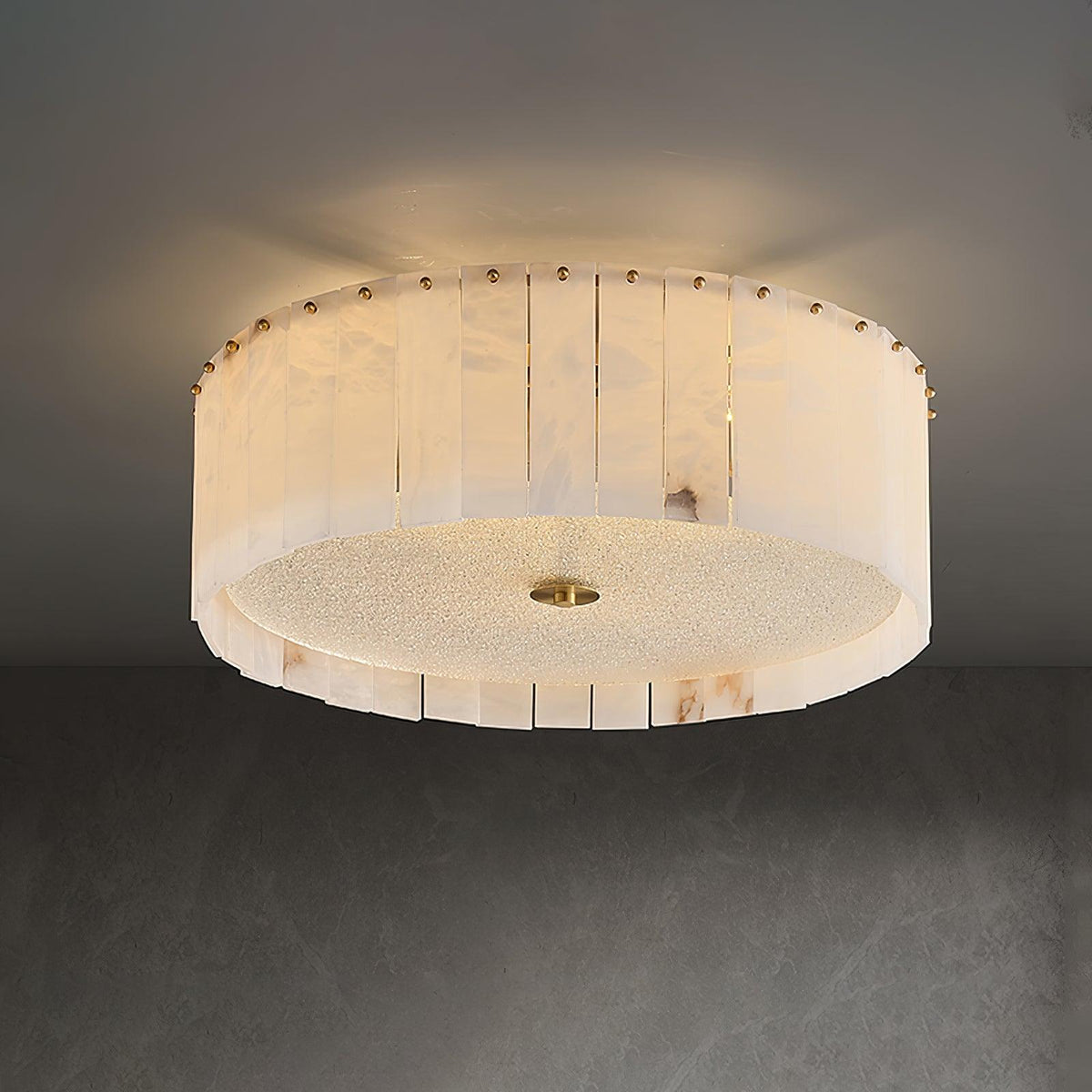 Elde Alabaster Ceiling Light