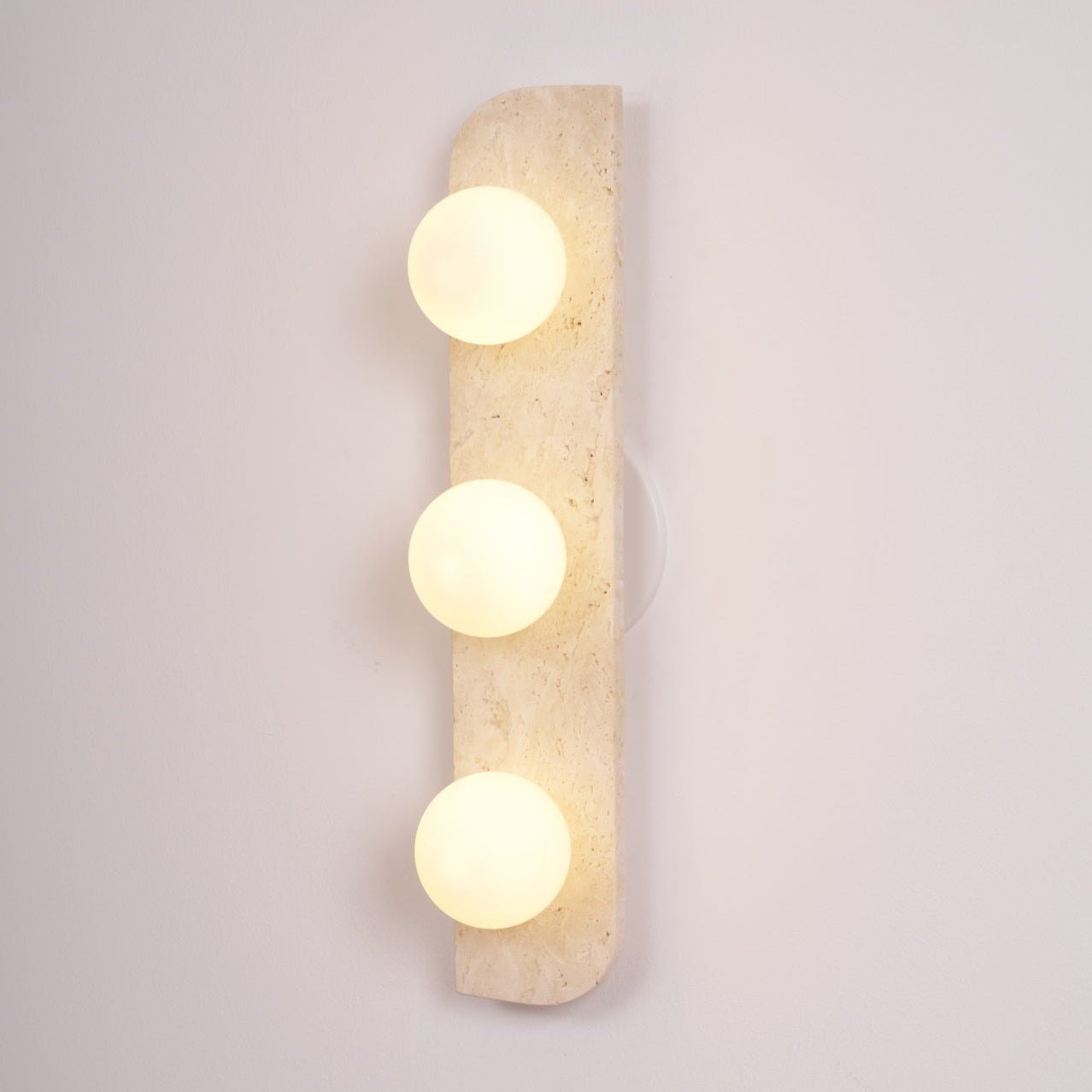 Taviniella Minimalist Travertine Wall Light