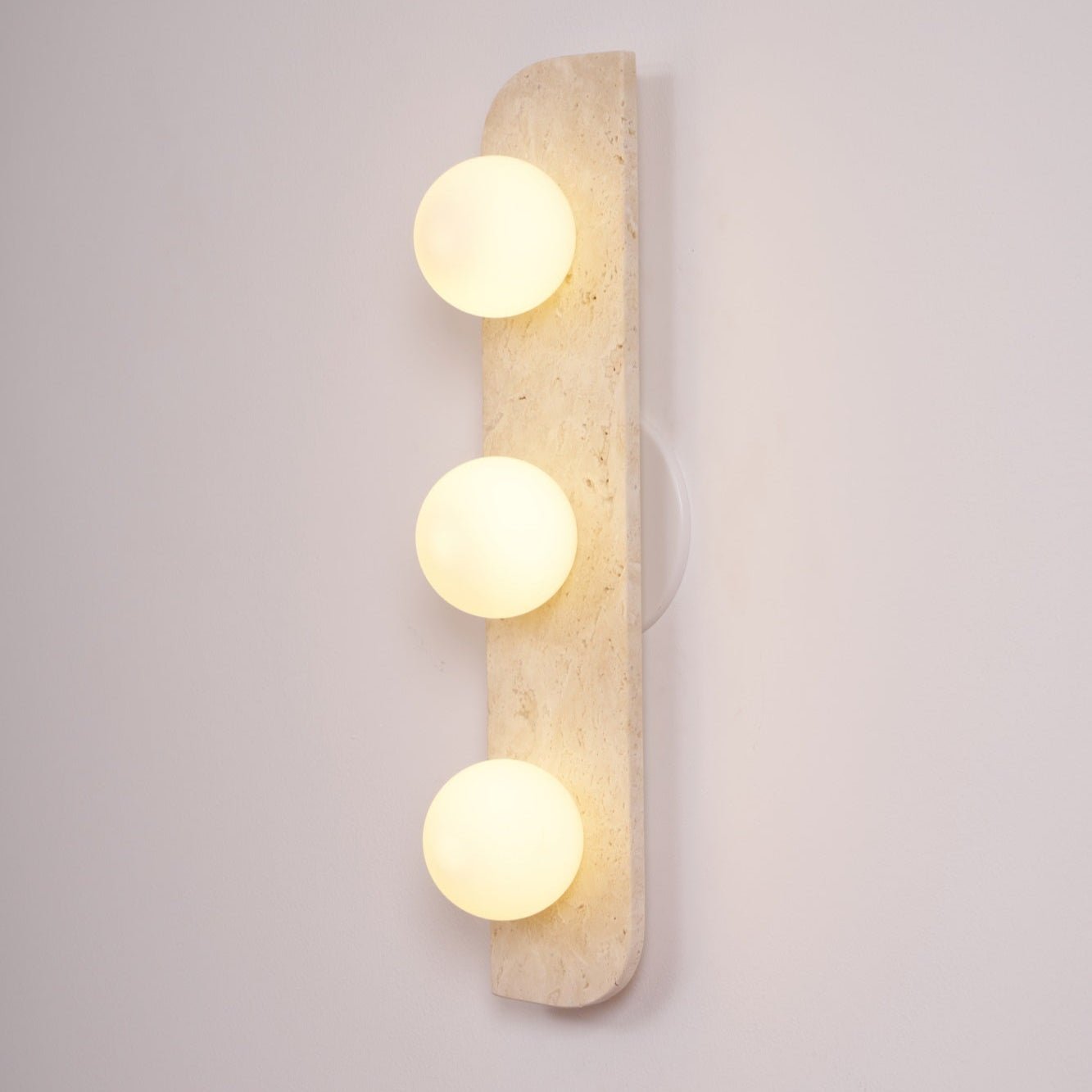 Taviniella Minimalist Travertine Wall Light
