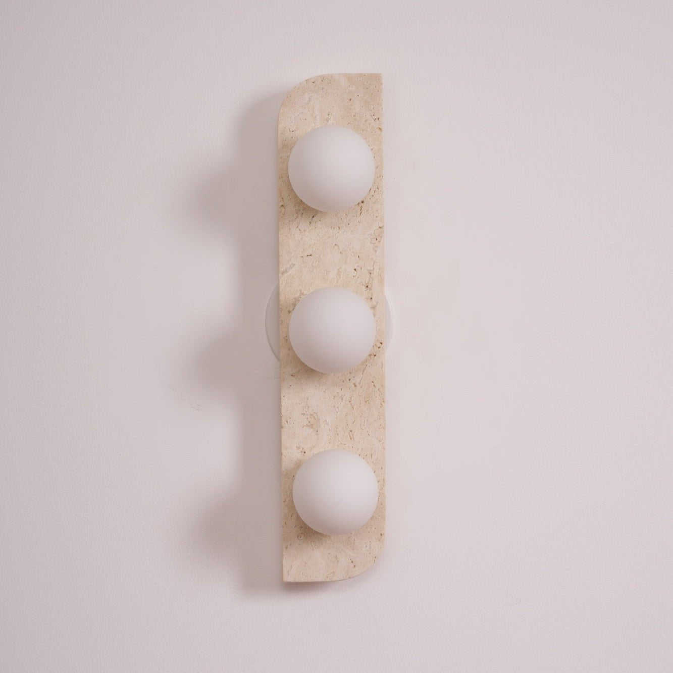 Taviniella Minimalist Travertine Wall Light