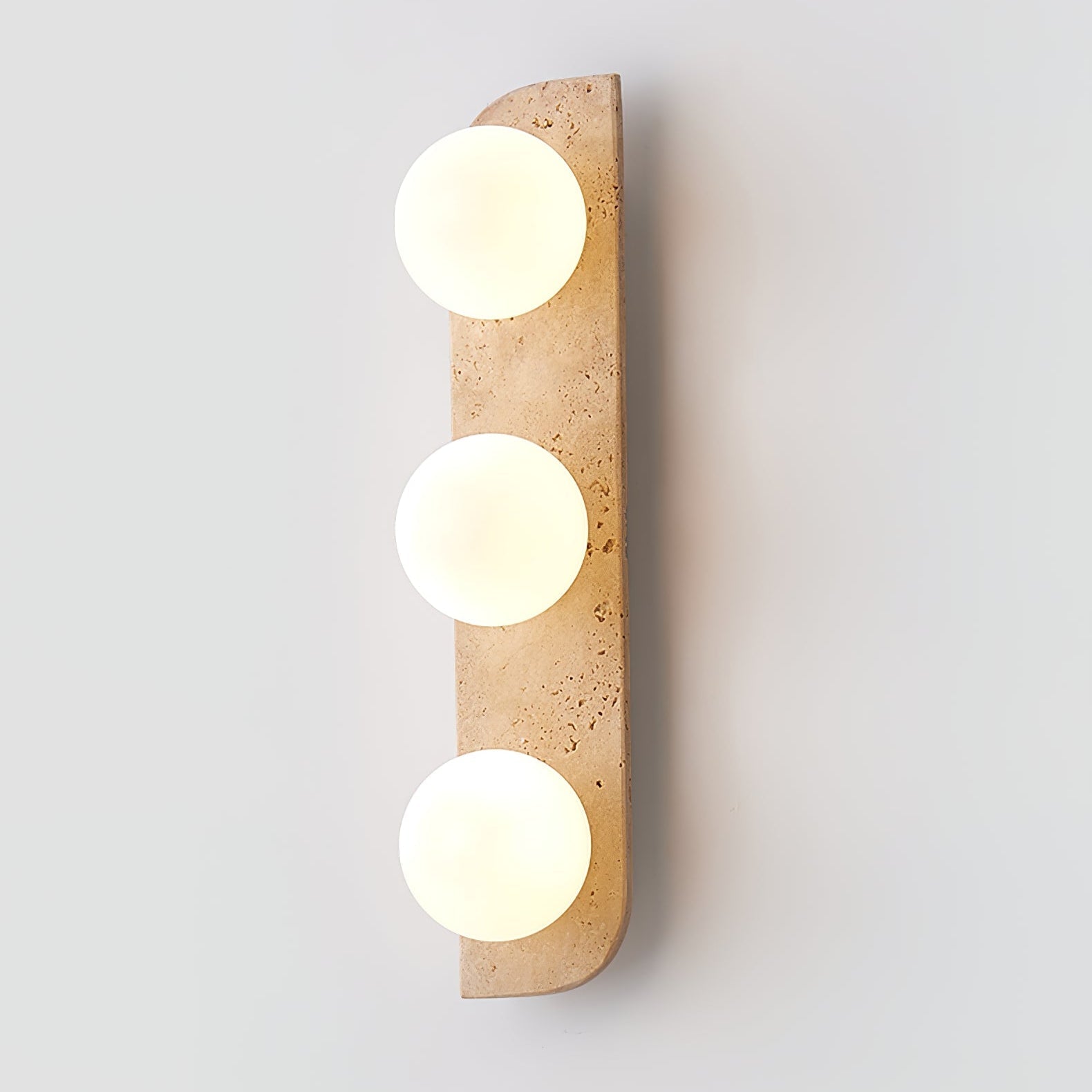 Taviniella Minimalist Travertine Wall Light