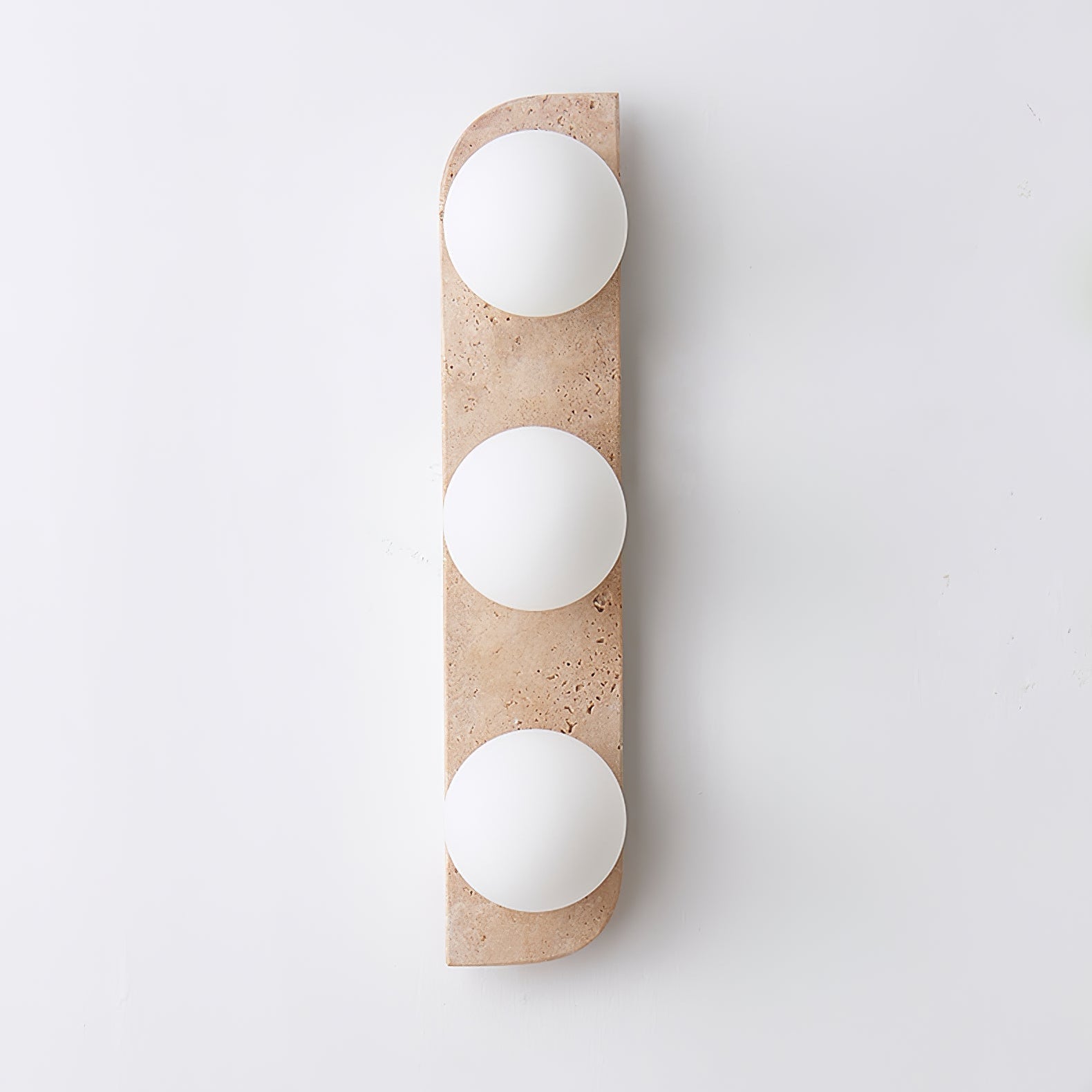 Taviniella Minimalist Travertine Wall Light