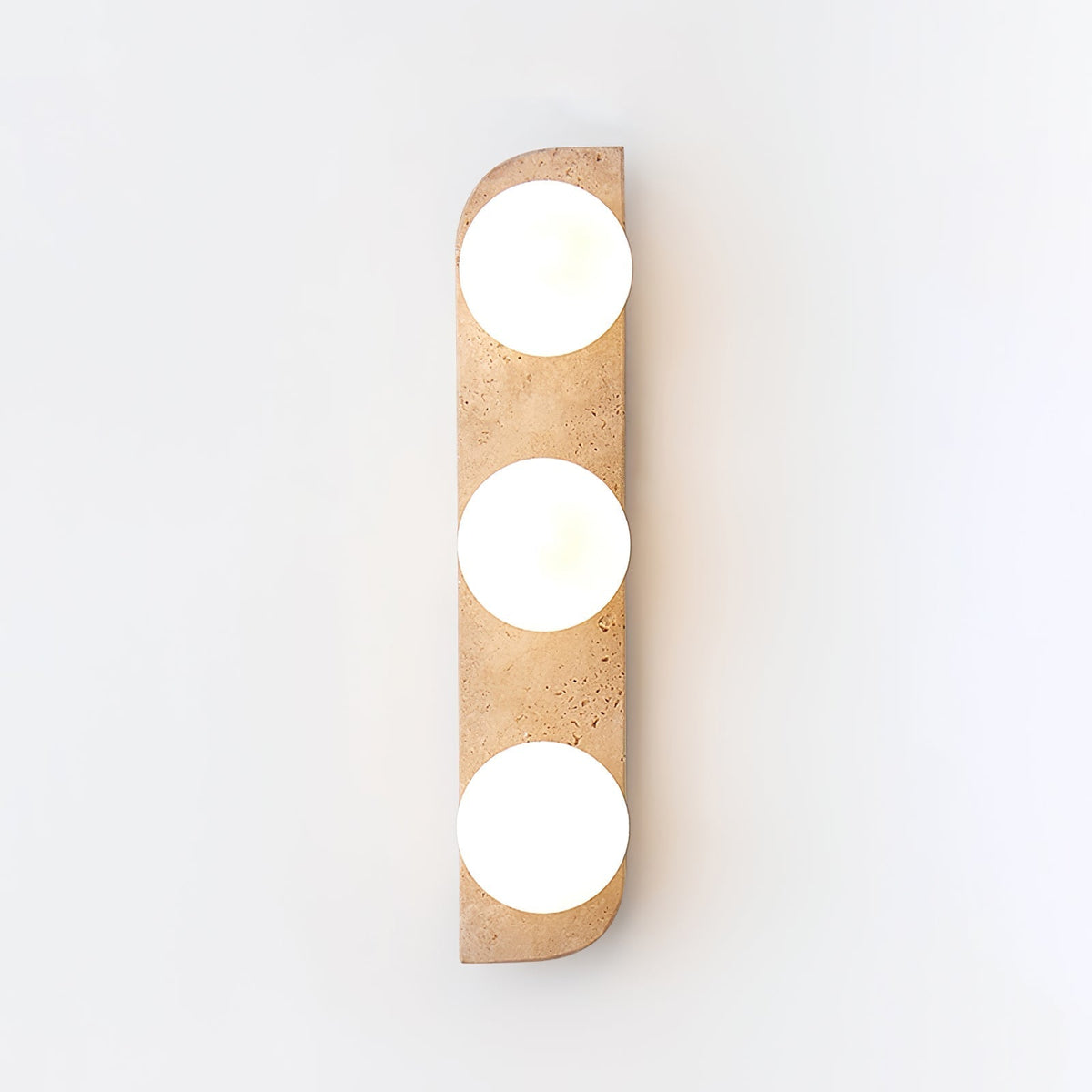 Taviniella Minimalist Travertine Wall Light