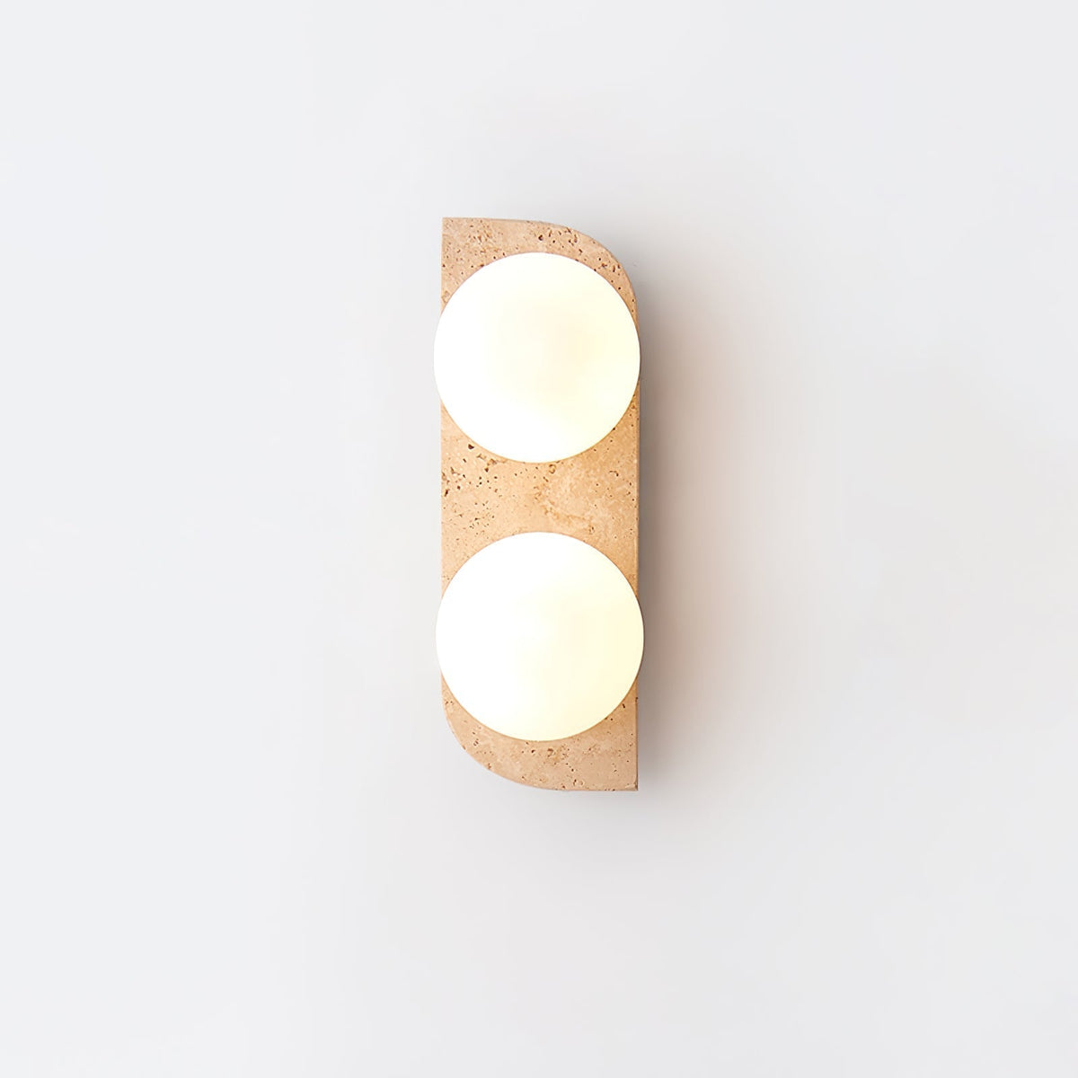 Taviniella Minimalist Travertine Wall Light