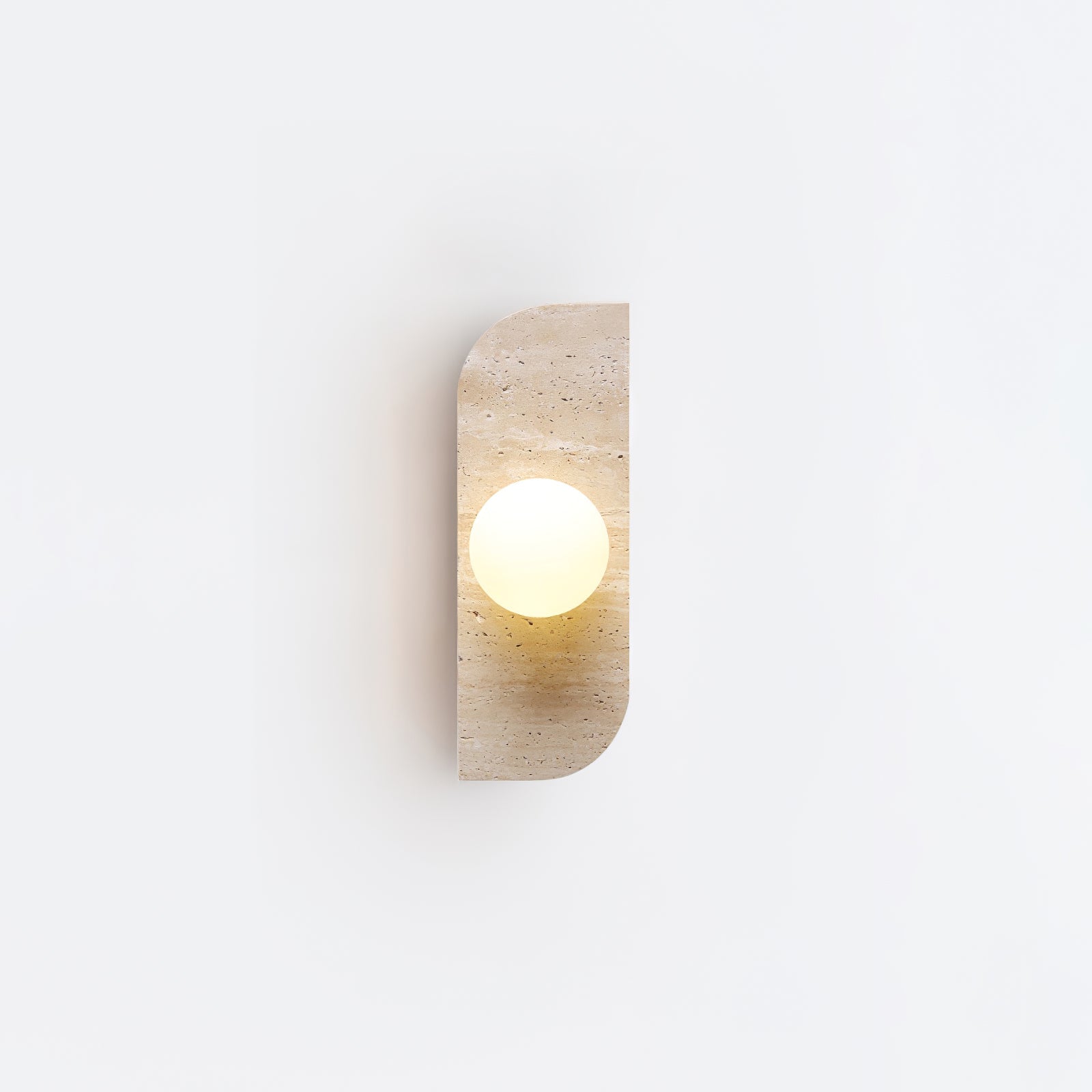 Taviniella Minimalist Travertine Wall Light