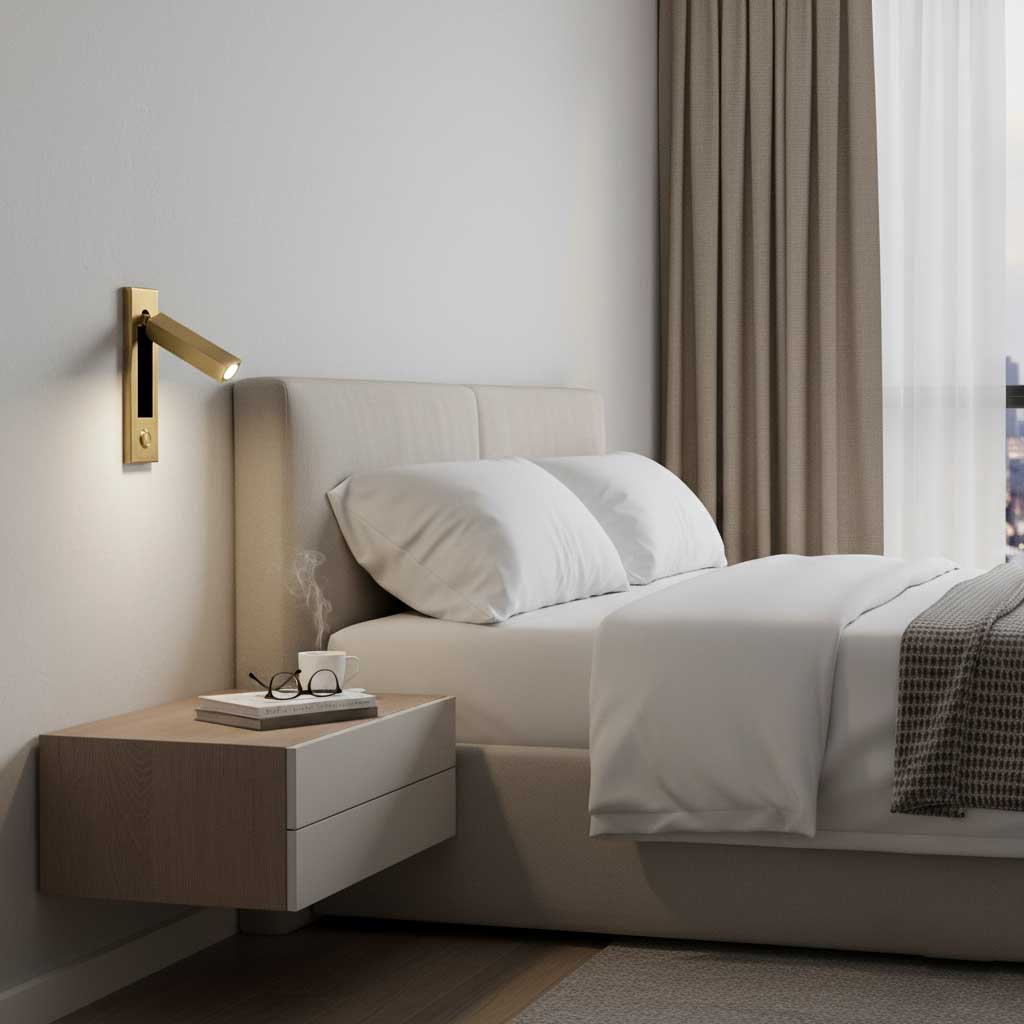 Everwick Embedded Bedside Indoor Wall Light