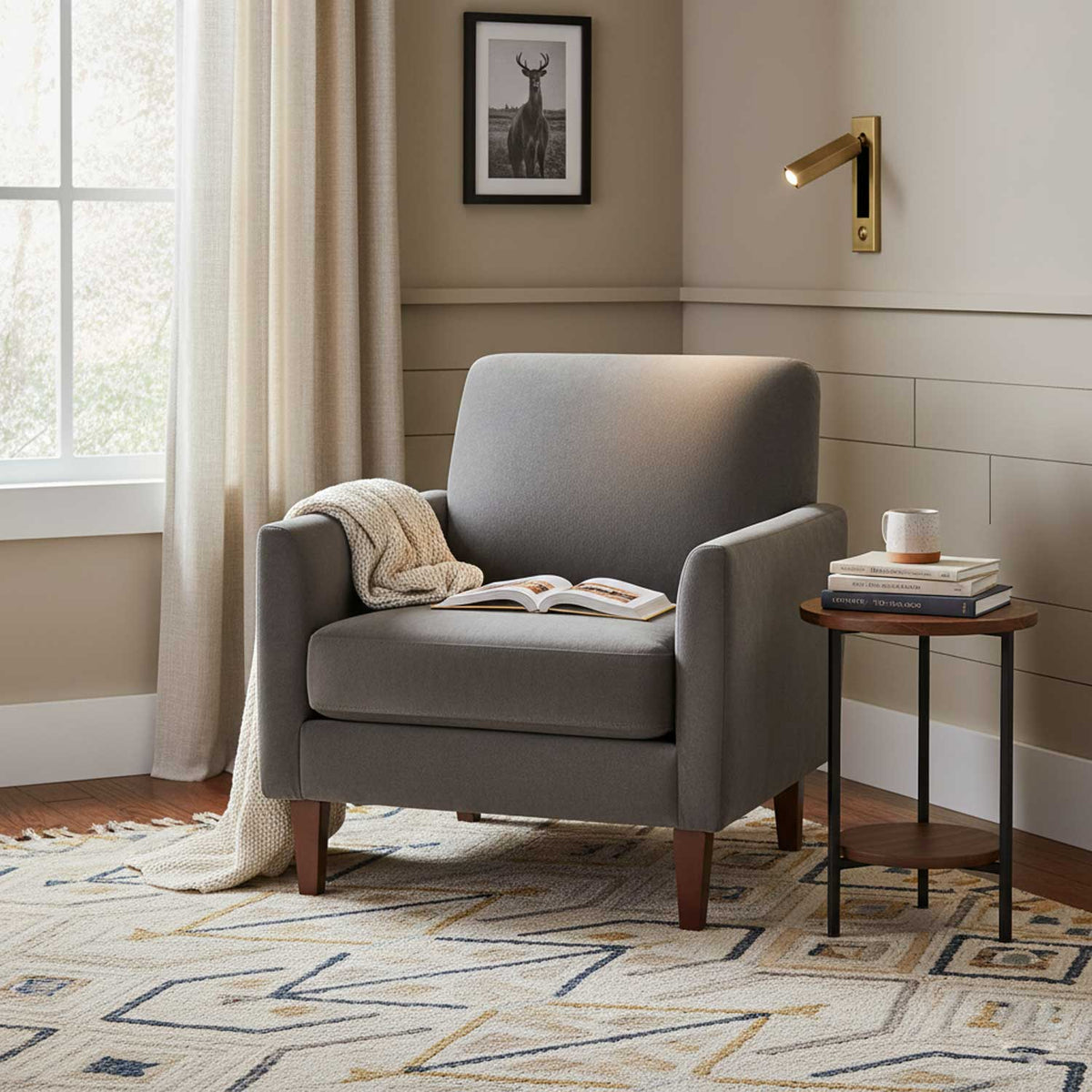 Everwick Embedded Bedside Indoor Wall Light