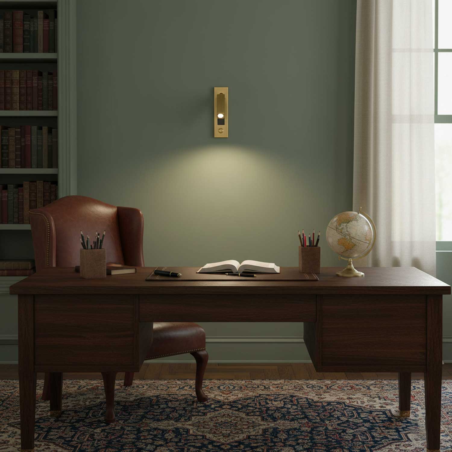 Everwick Embedded Bedside Indoor Wall Light
