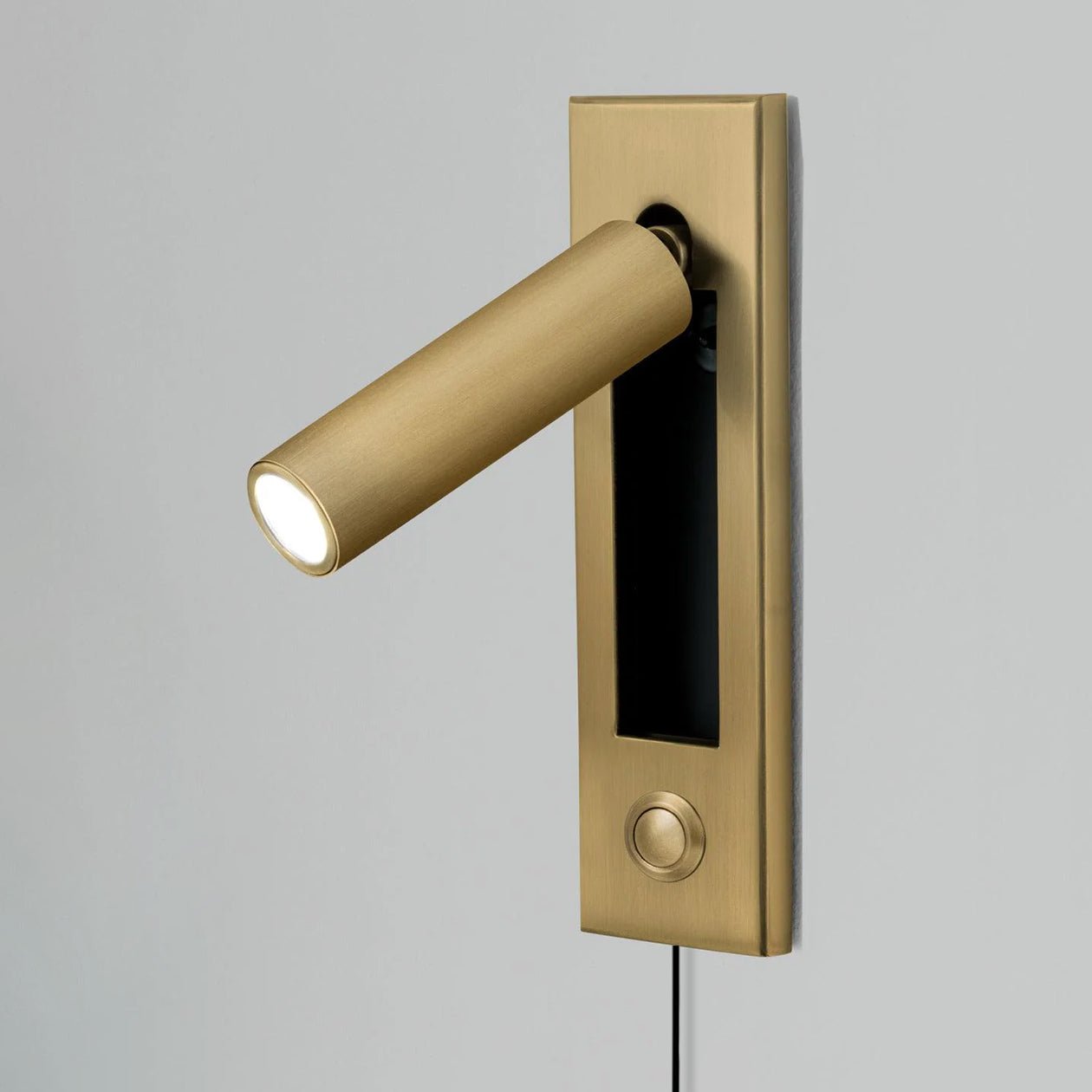 Eurvaran Embedded Bedside Plug-in Sconce Wall lamp - Neutral Decor