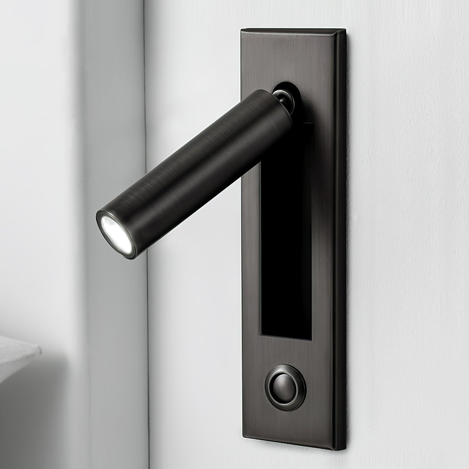 Eurvaran Embedded Bedside Plug-in Sconce Wall lamp - Neutral Decor
