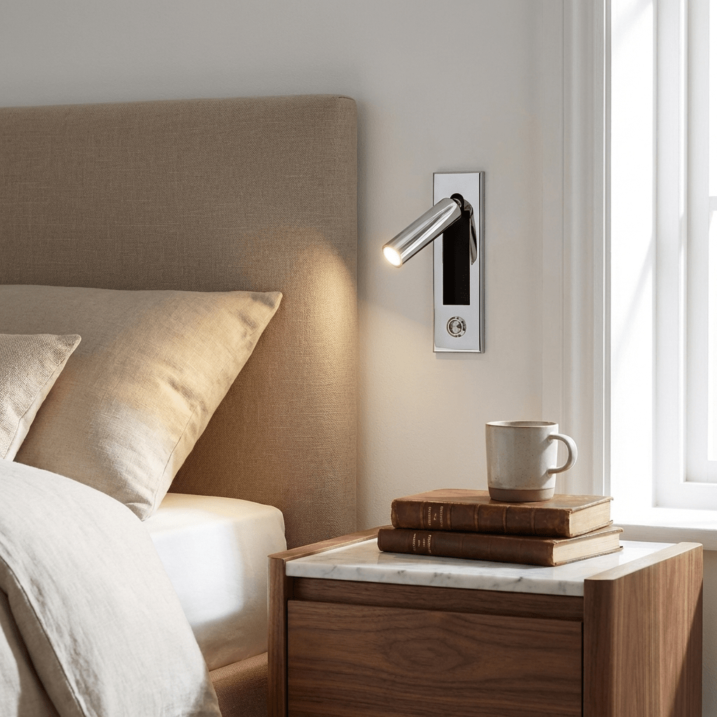 Everwick Embedded Bedside Indoor Wall Light