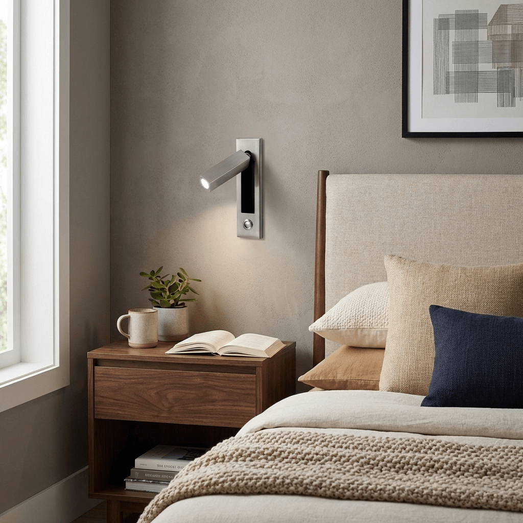 Everwick Embedded Bedside Indoor Wall Light