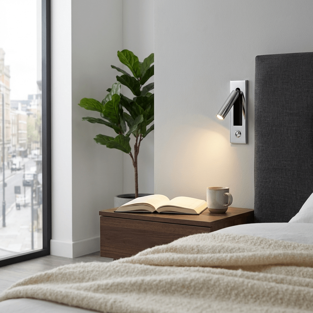 Everwick Embedded Bedside Indoor Wall Light
