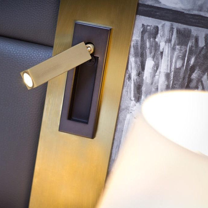 Eurvaran Embedded Bedside Plug-in Sconce Wall lamp - Neutral Decor