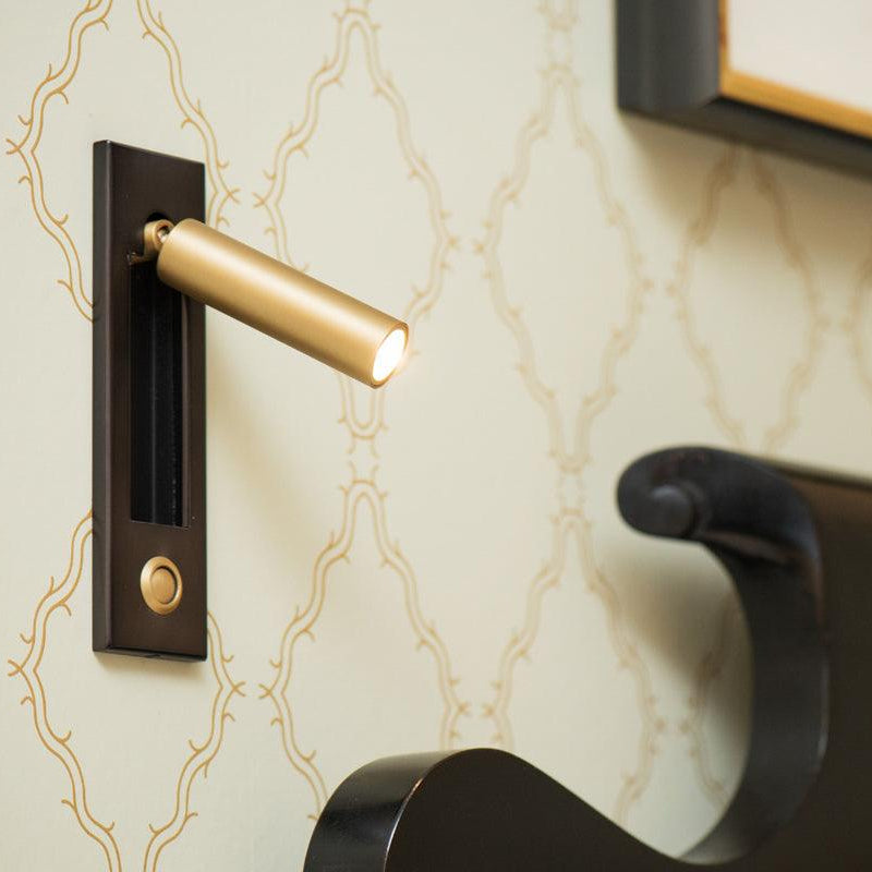 Eurvaran Embedded Bedside Plug-in Sconce Wall lamp - Neutral Decor