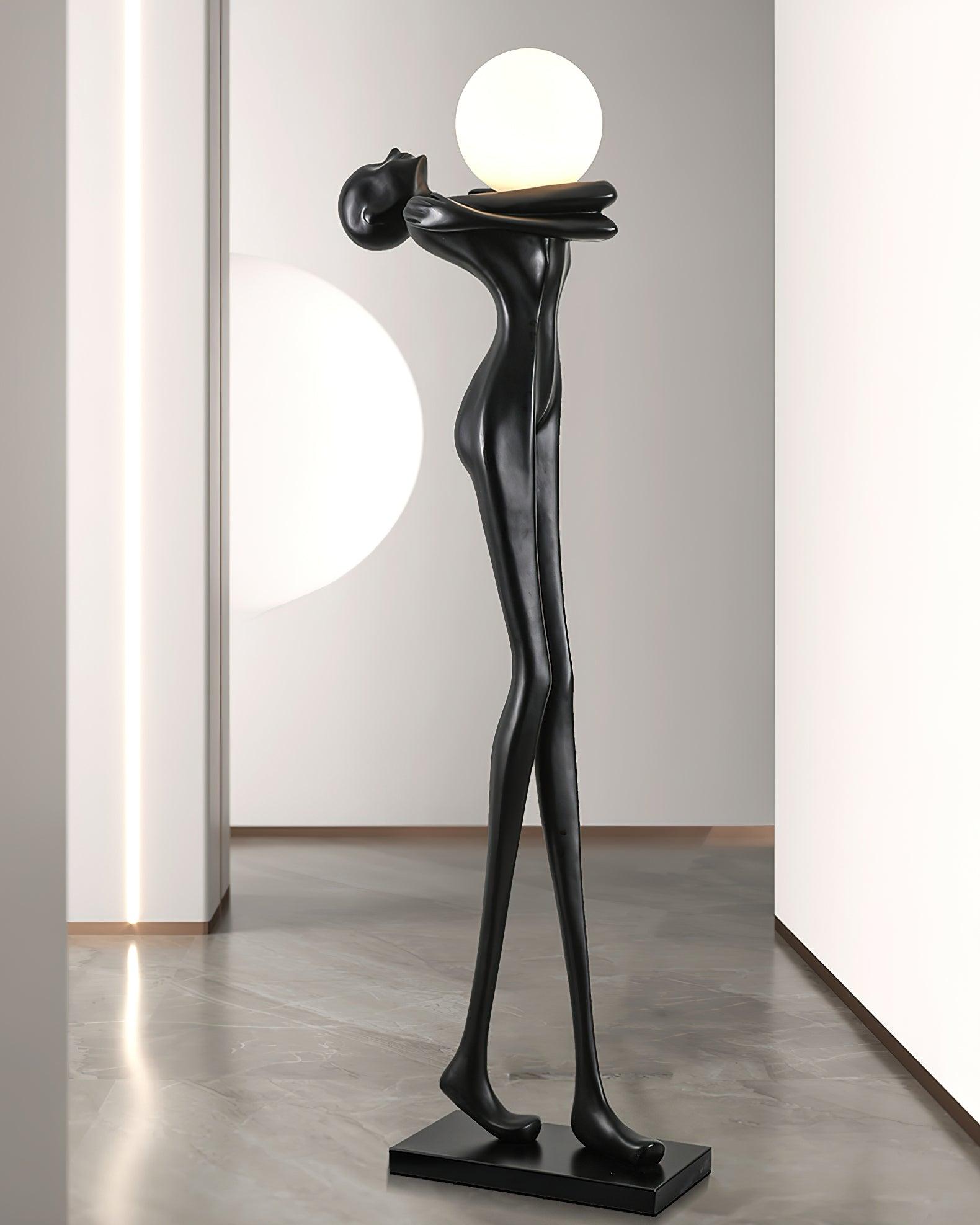 Ersolion Sculptural Fiberglass Floor Lamp